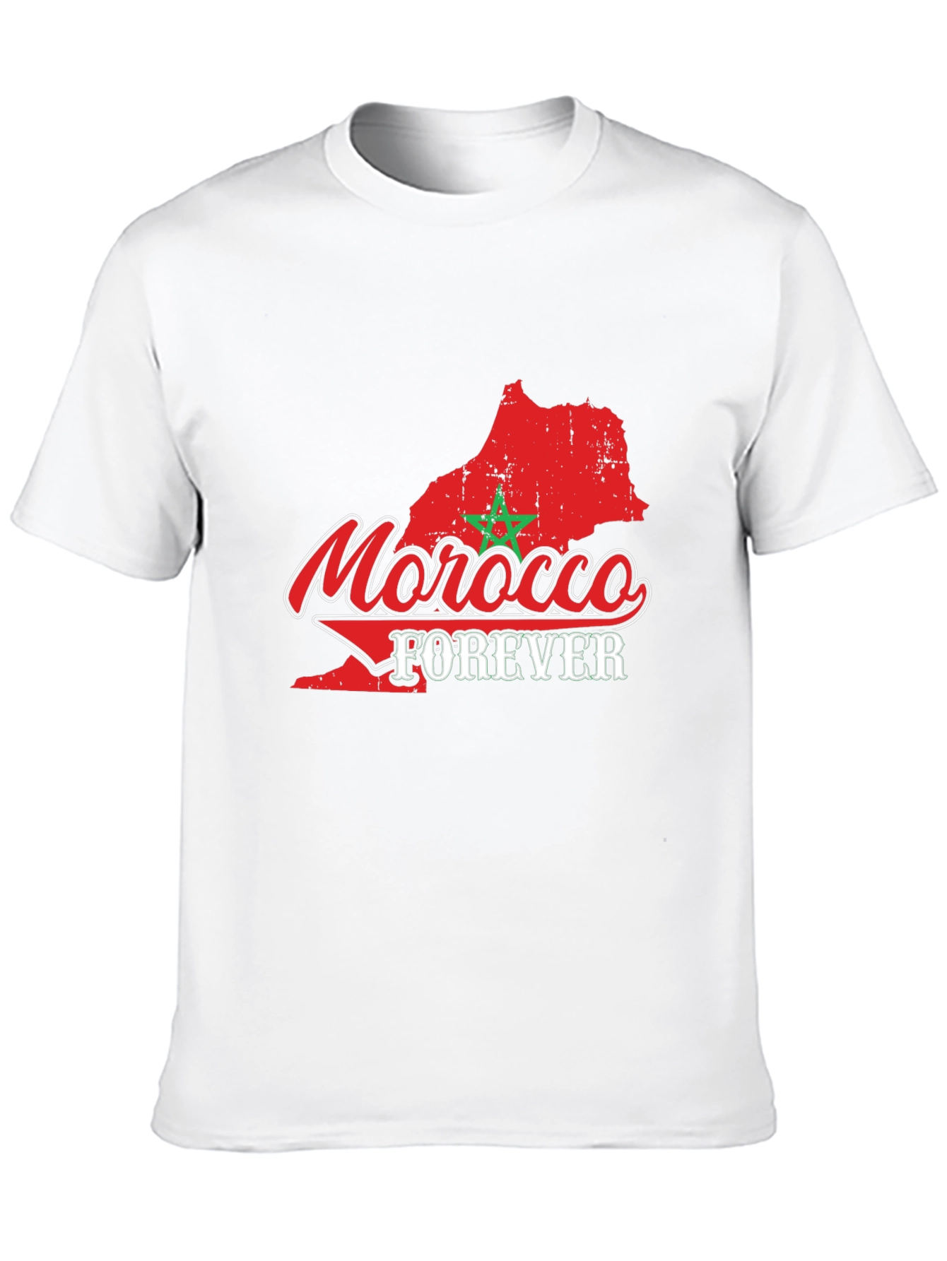 Morocco Forever Graphic T-Shirt - Black