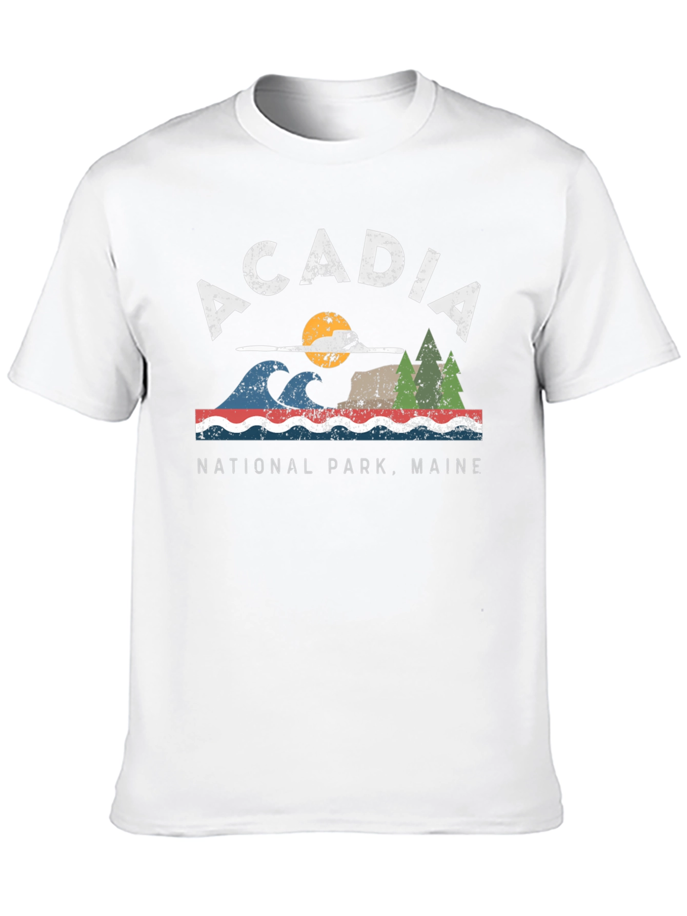 Acadia National Park Maine Graphic Tee