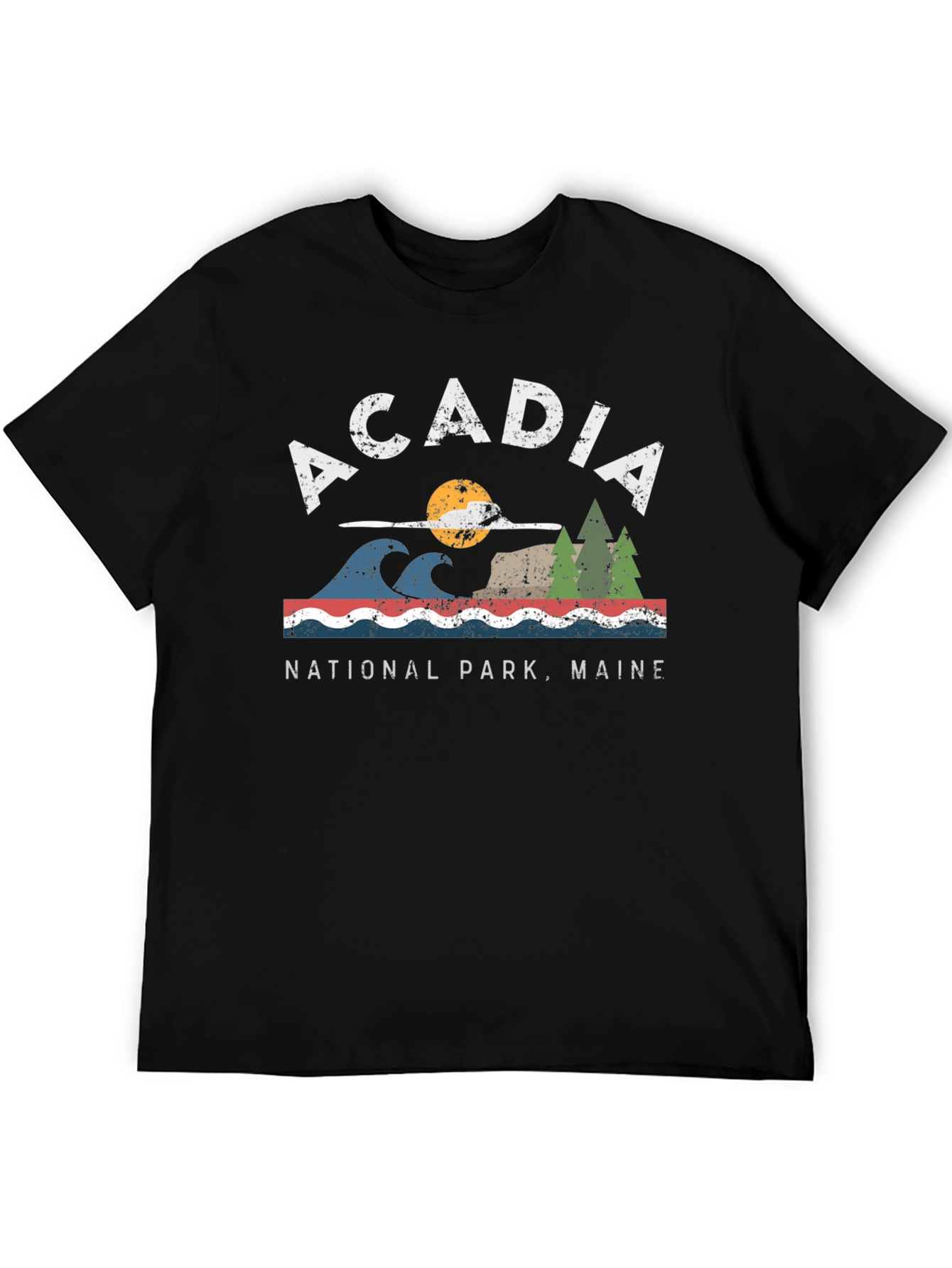 Acadia National Park Maine Graphic Tee