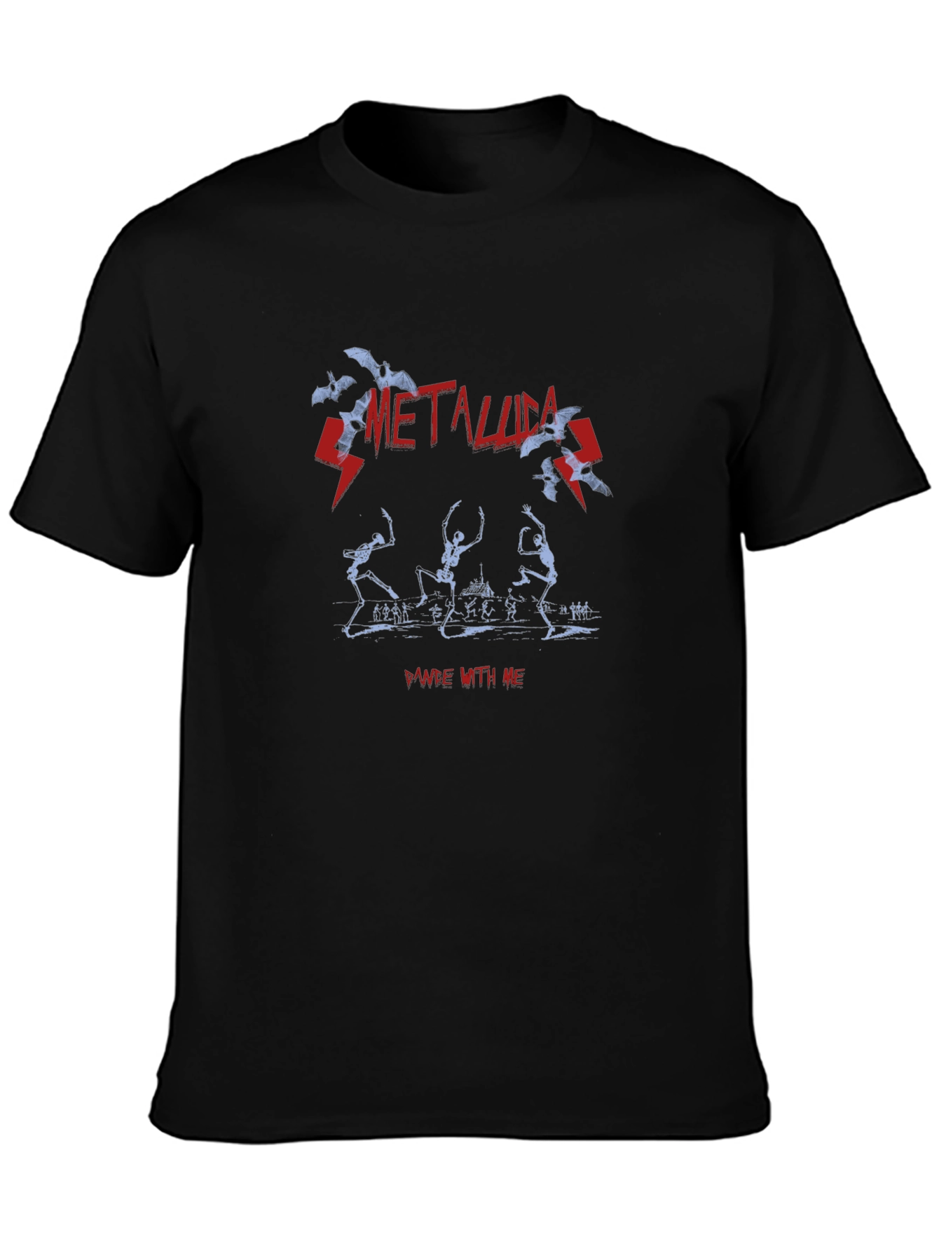 Metallica Dance With Me Black T-Shirt
