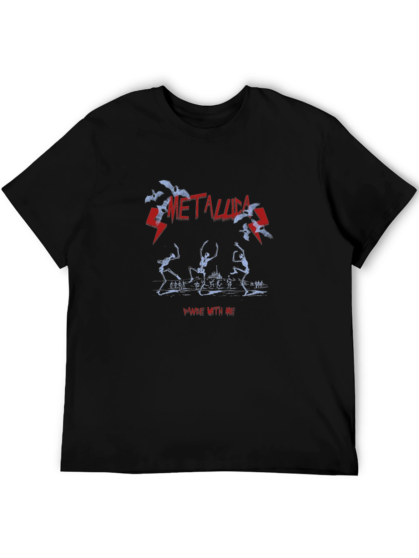 Metallica Dance With Me Black T-Shirt