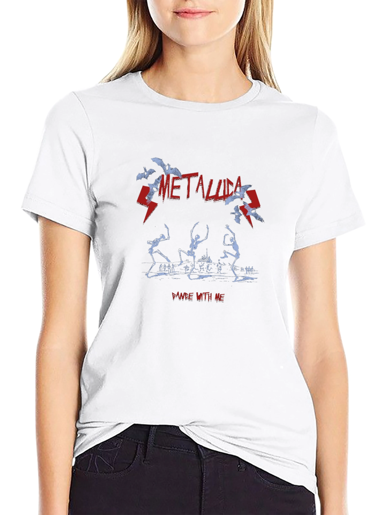 Metallica Dance With Me Black T-Shirt