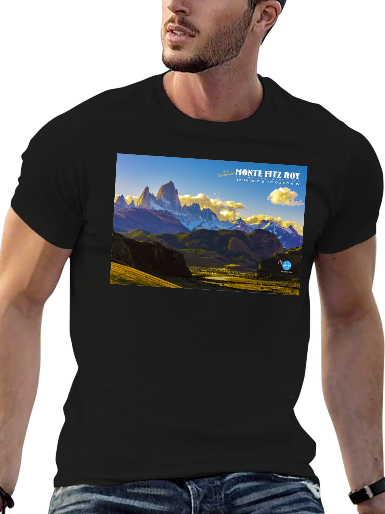 Monte Fitz Roy Graphic T-Shirt