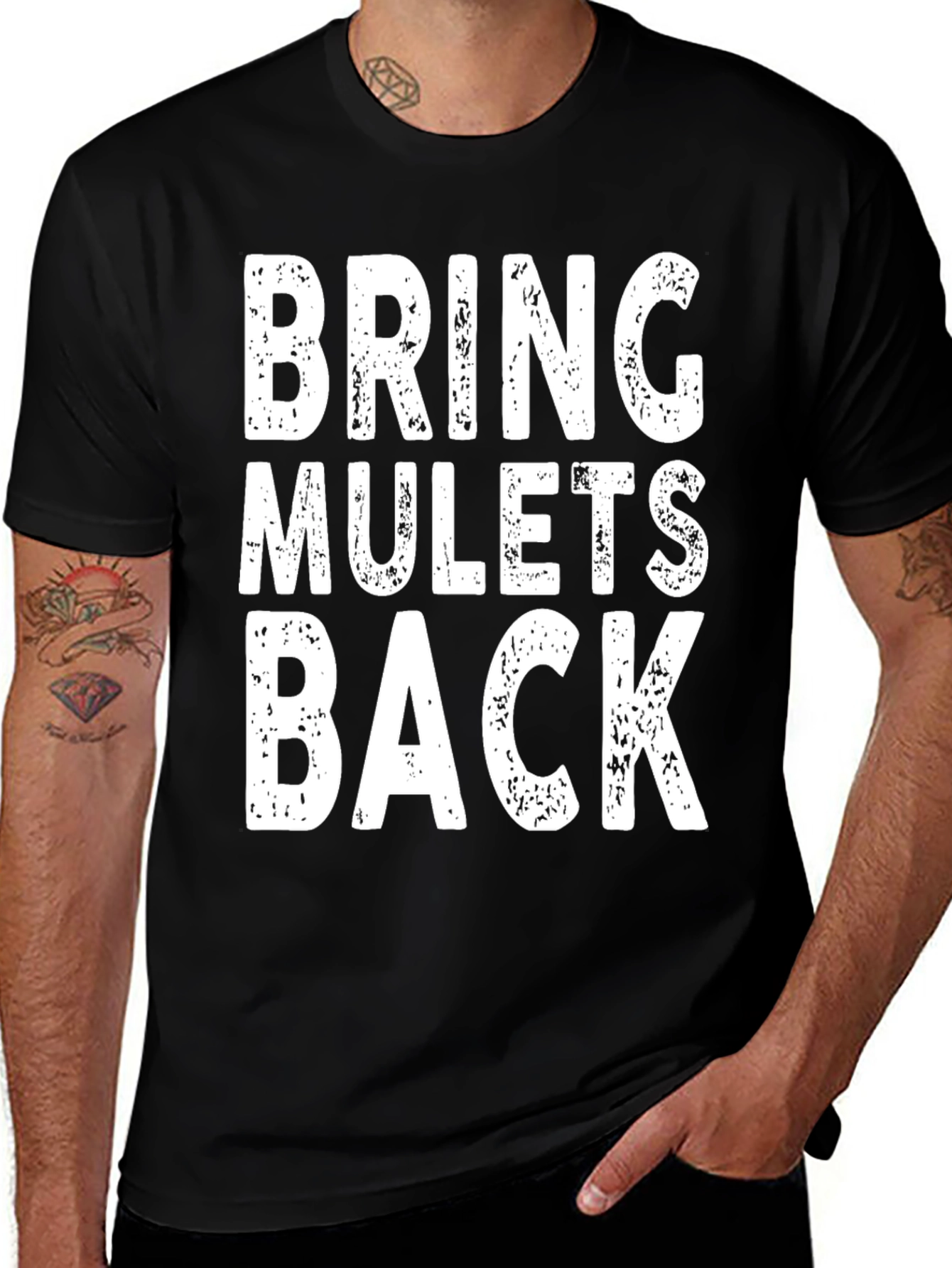 Bring Mullets Back Graphic T-Shirt
