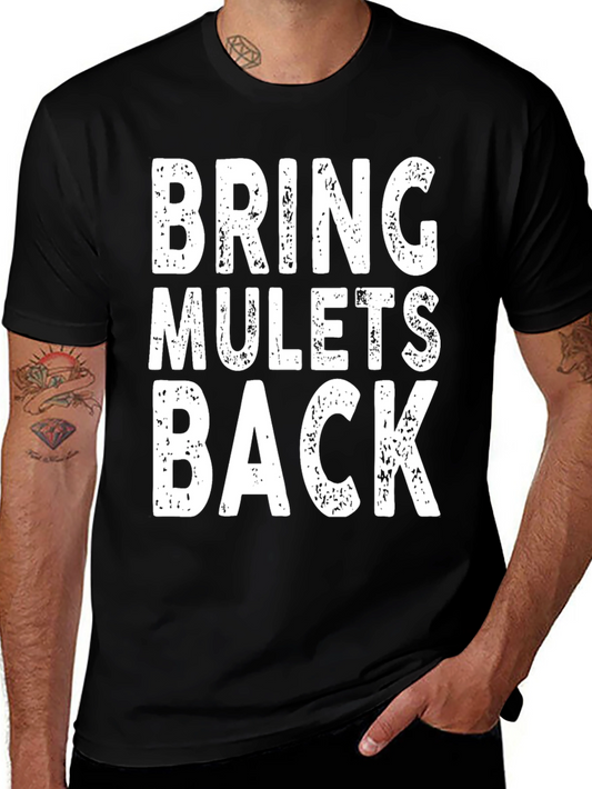 Bring Mullets Back Graphic T-Shirt