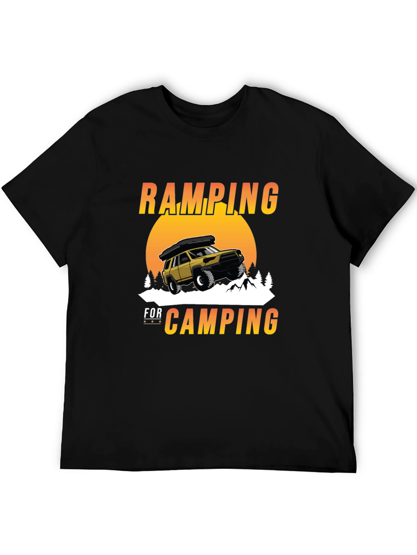 Ramping for Camping T-Shirt - Adventure Apparel