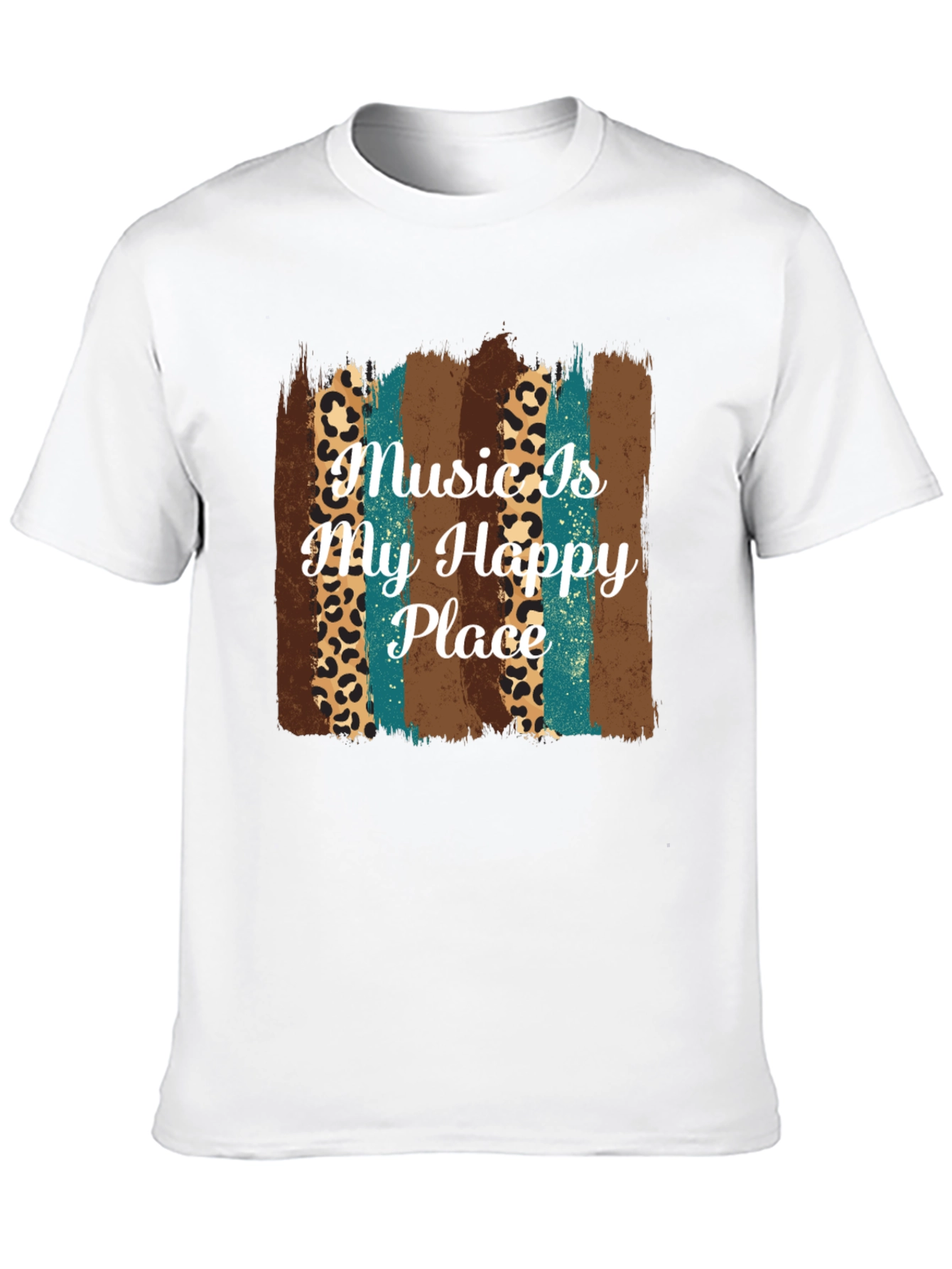Music Is My Happy Place T-Shirt
