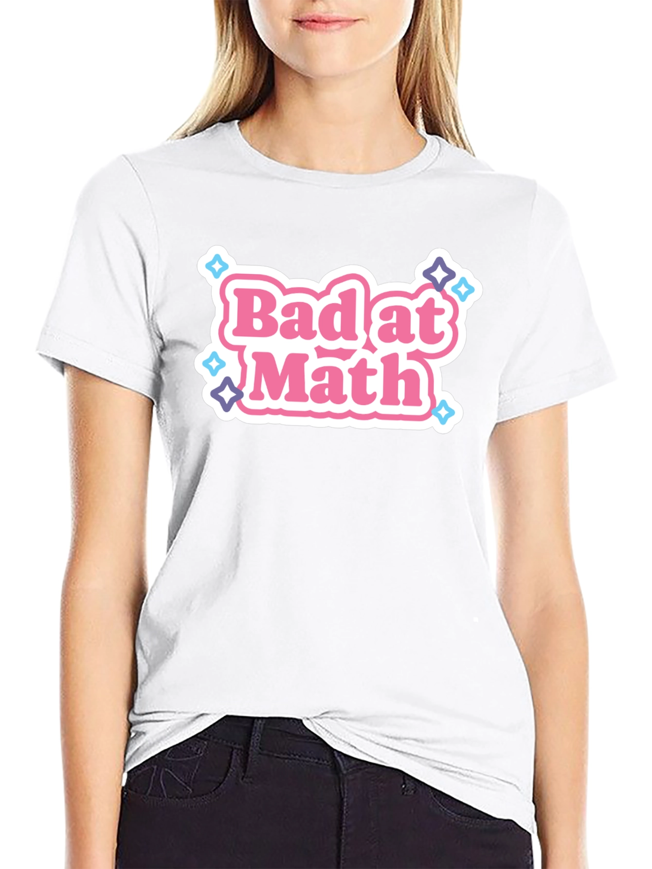 Bad at Math Graphic T-Shirt - Fun & Stylish