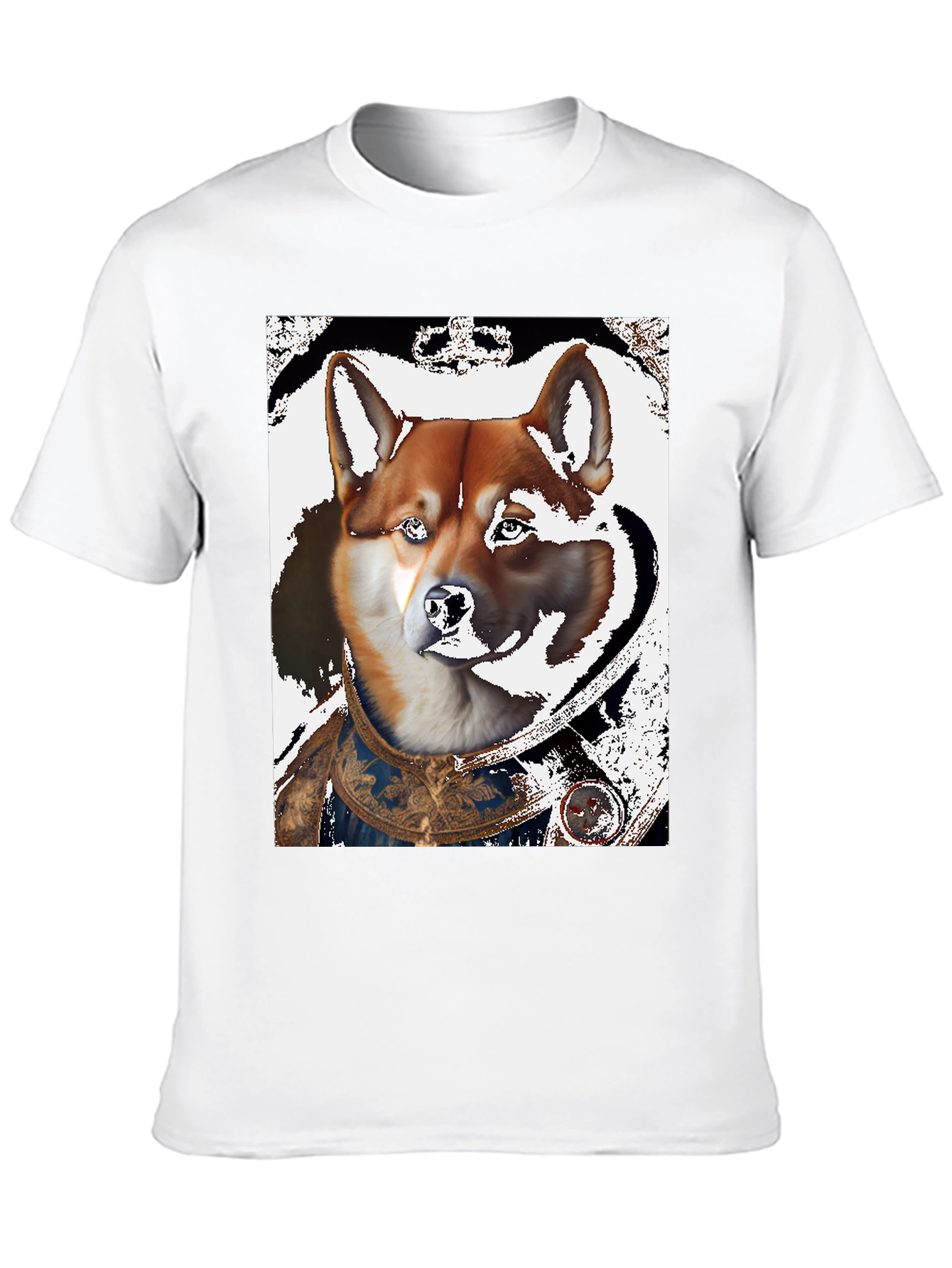 Royal Shiba Inu T-Shirt - Unique Dog Design