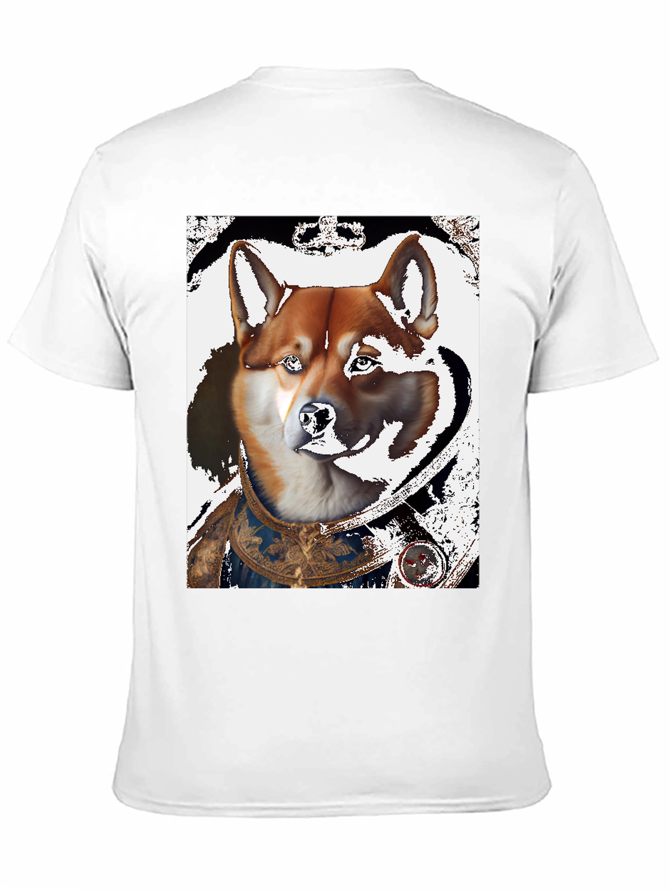 Royal Shiba Inu T-Shirt - Unique Dog Design