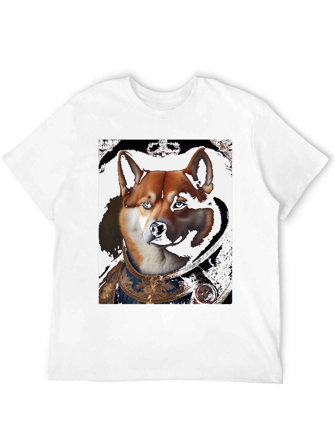 Royal Shiba Inu T-Shirt - Unique Dog Design