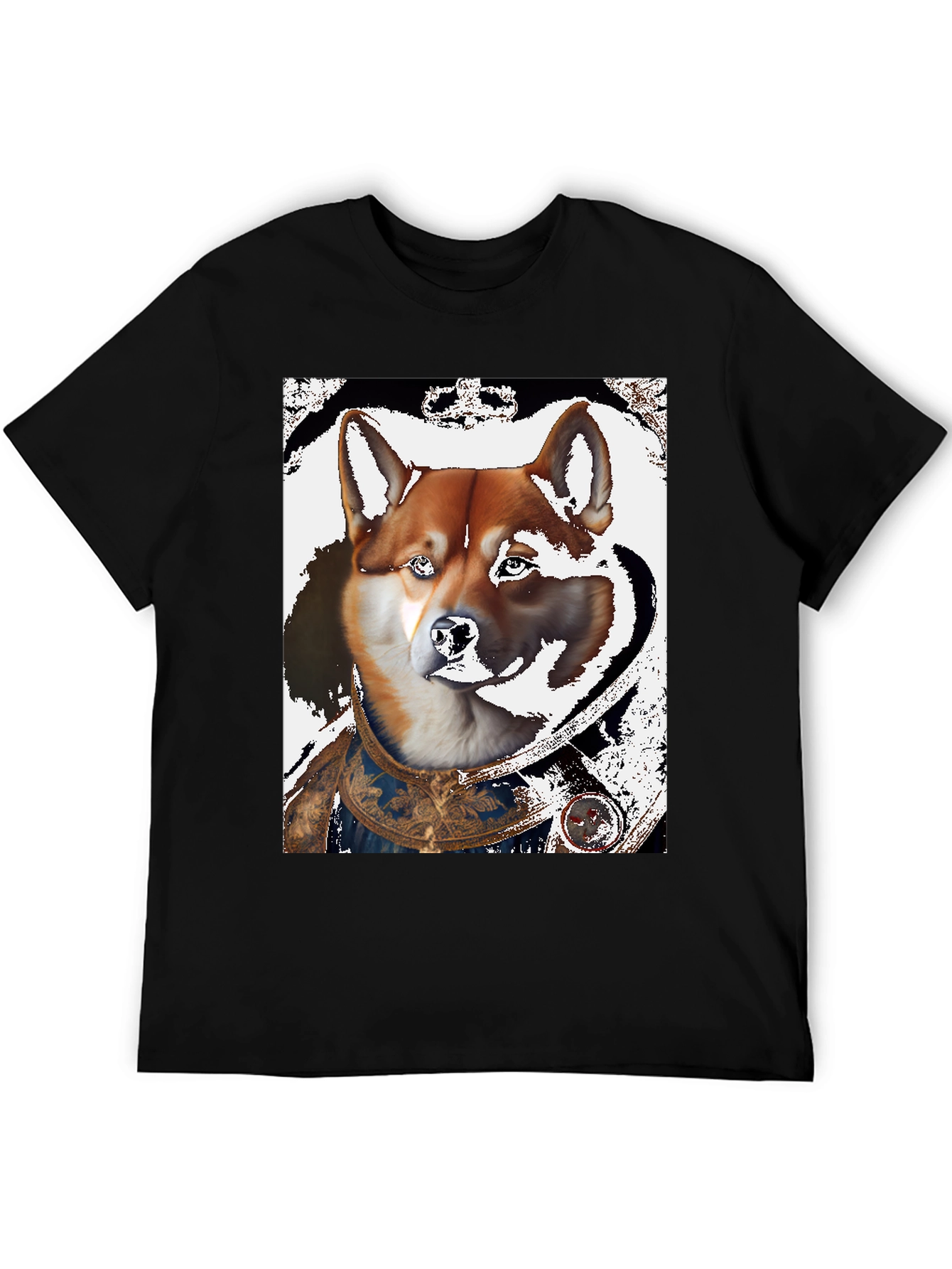 Royal Shiba Inu T-Shirt - Unique Dog Design