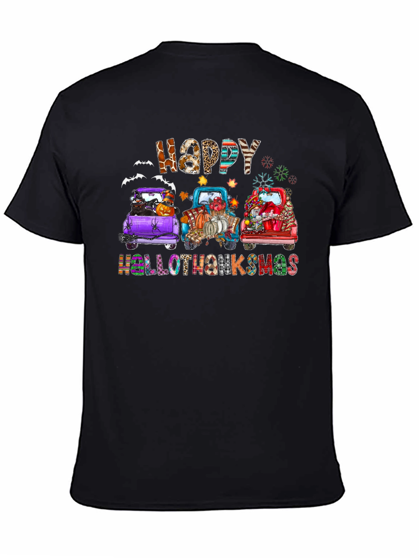 Hollothanksmas Truck T-Shirt