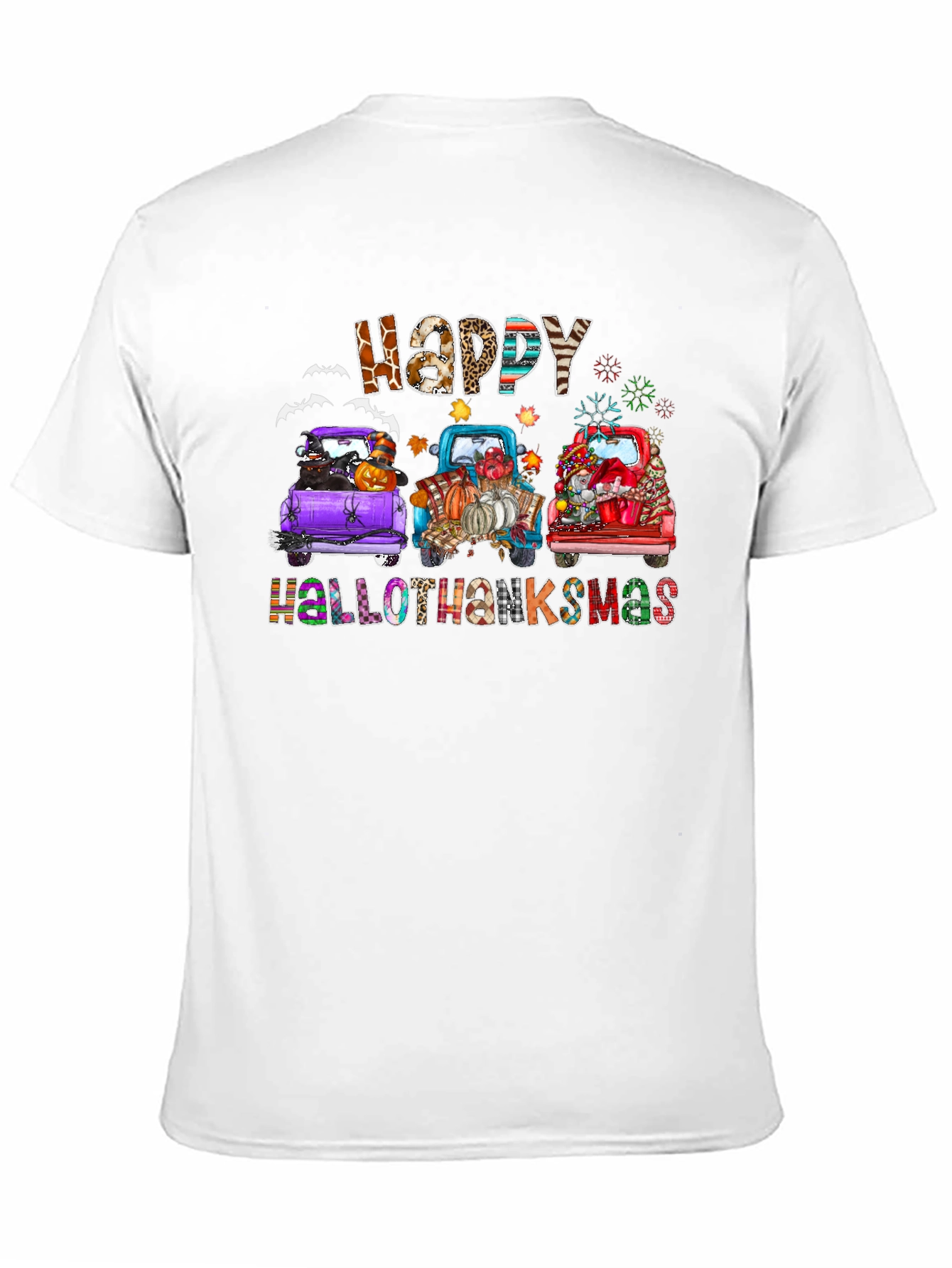Hollothanksmas Truck T-Shirt