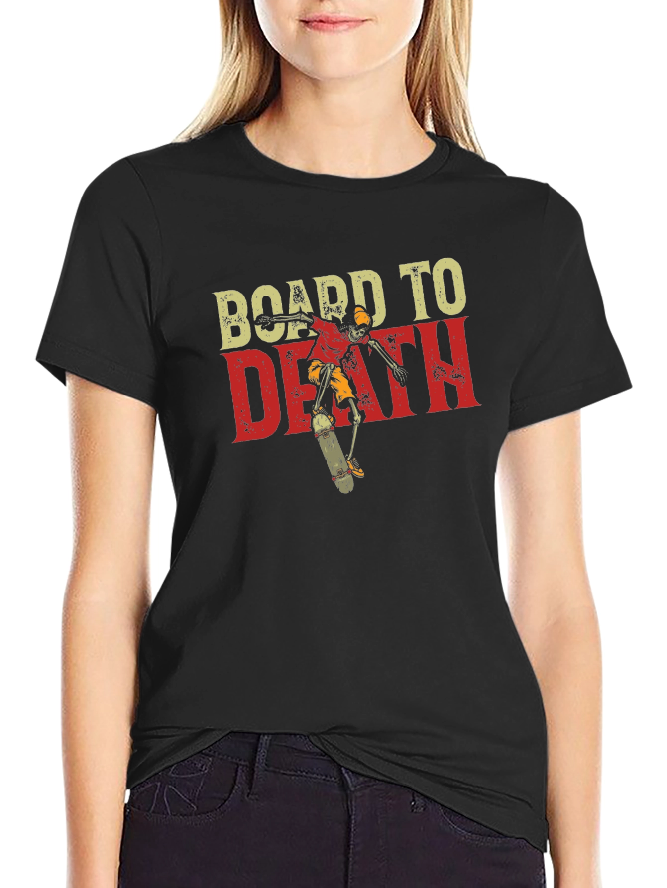 Board to Death Graphic T-Shirt