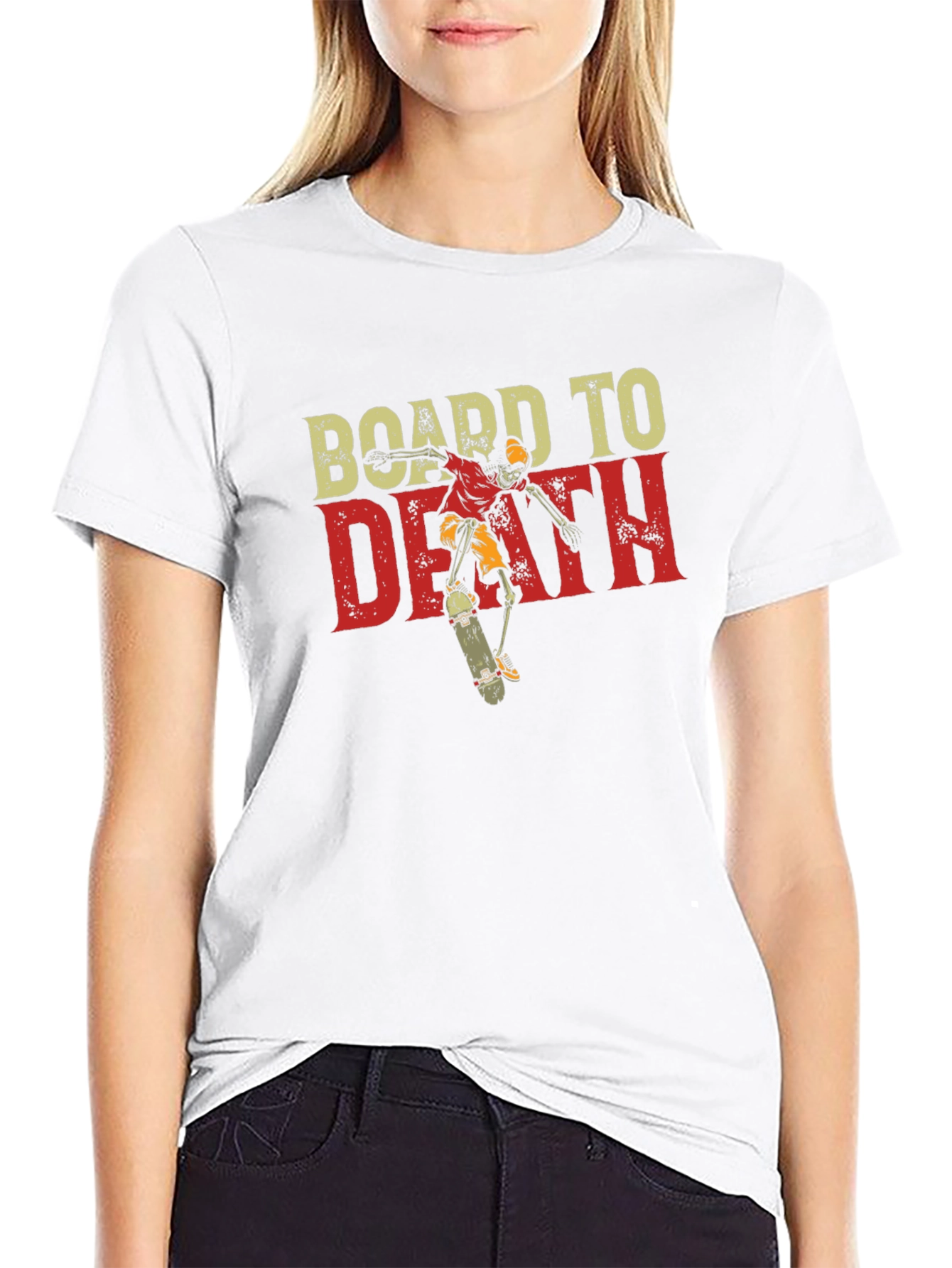 Board to Death Graphic T-Shirt