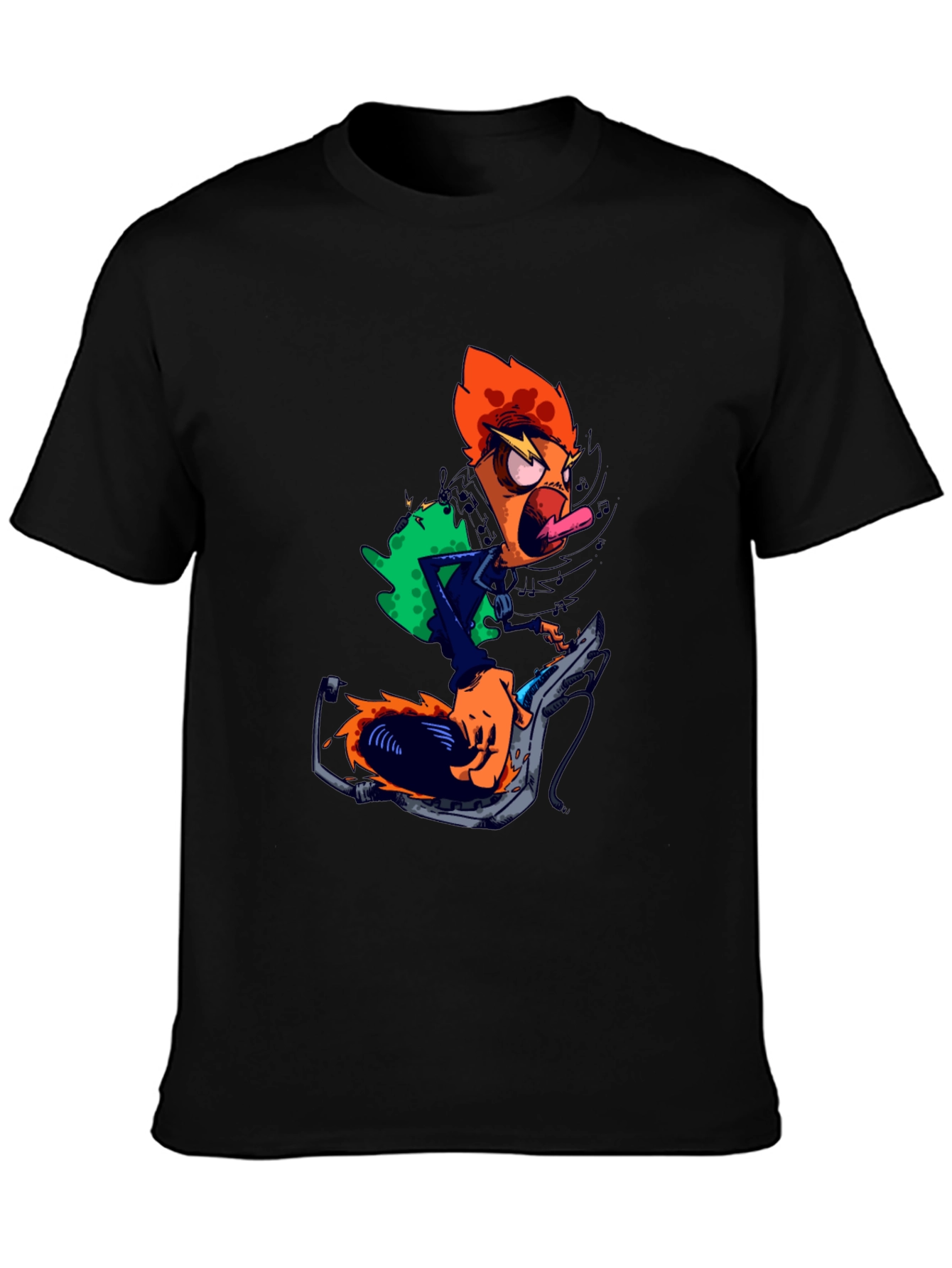 Edgy Cartoon Character T-Shirt