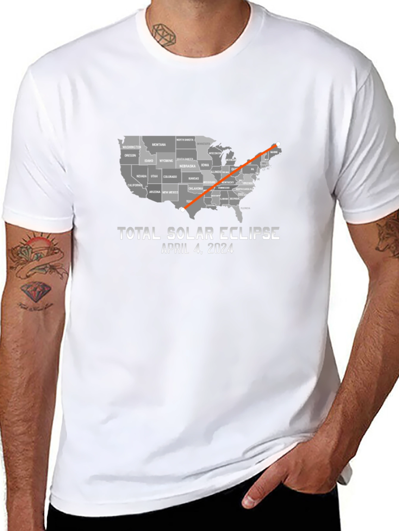Total Solar Eclipse 2024 T-Shirt