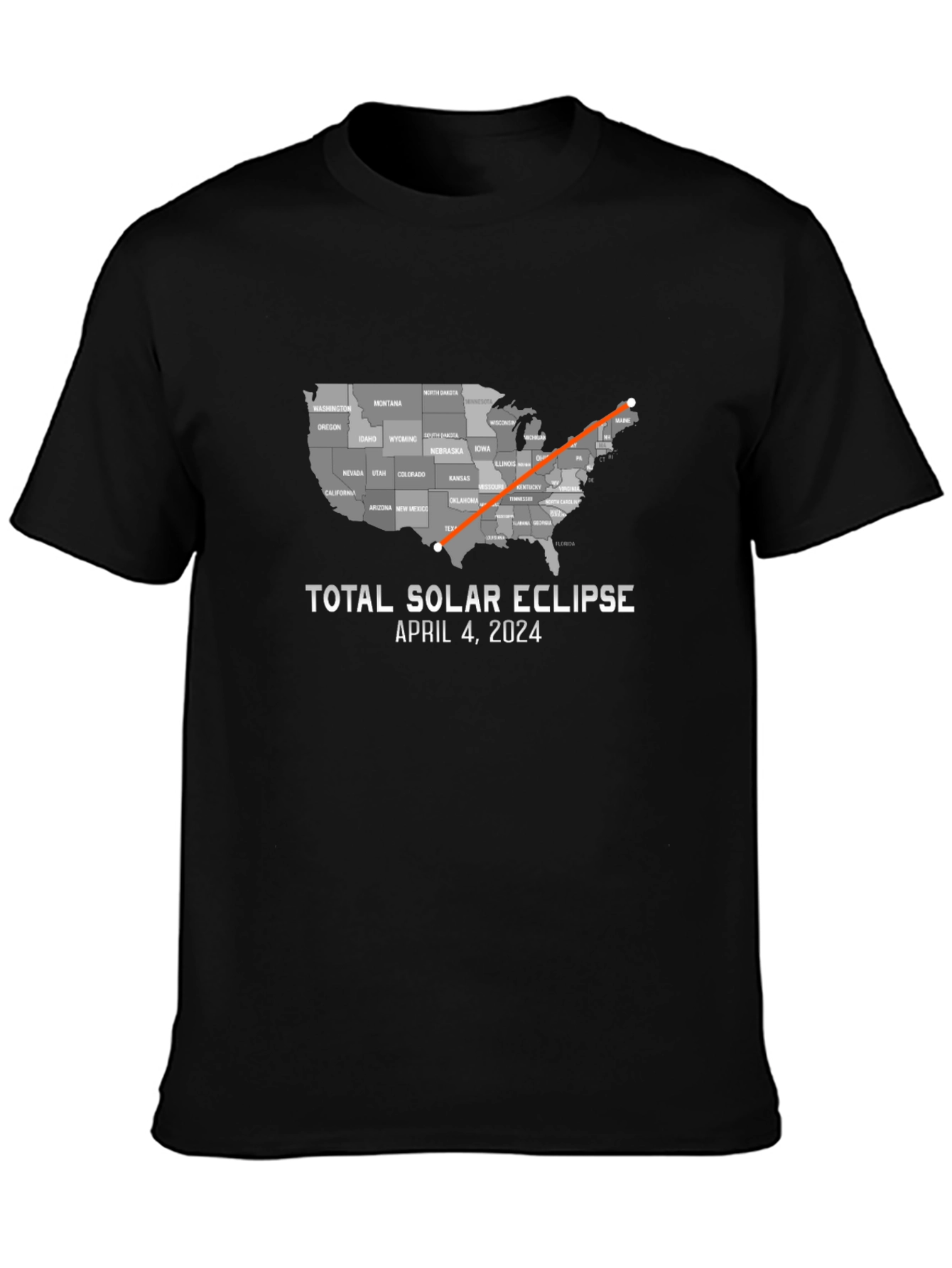 Total Solar Eclipse 2024 T-Shirt