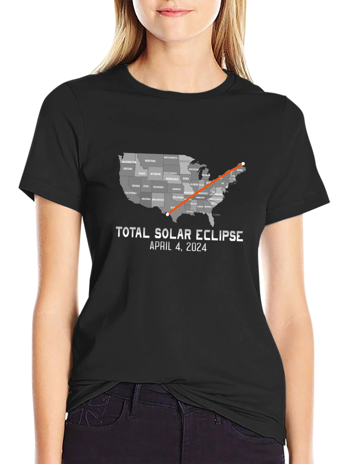 Total Solar Eclipse 2024 T-Shirt