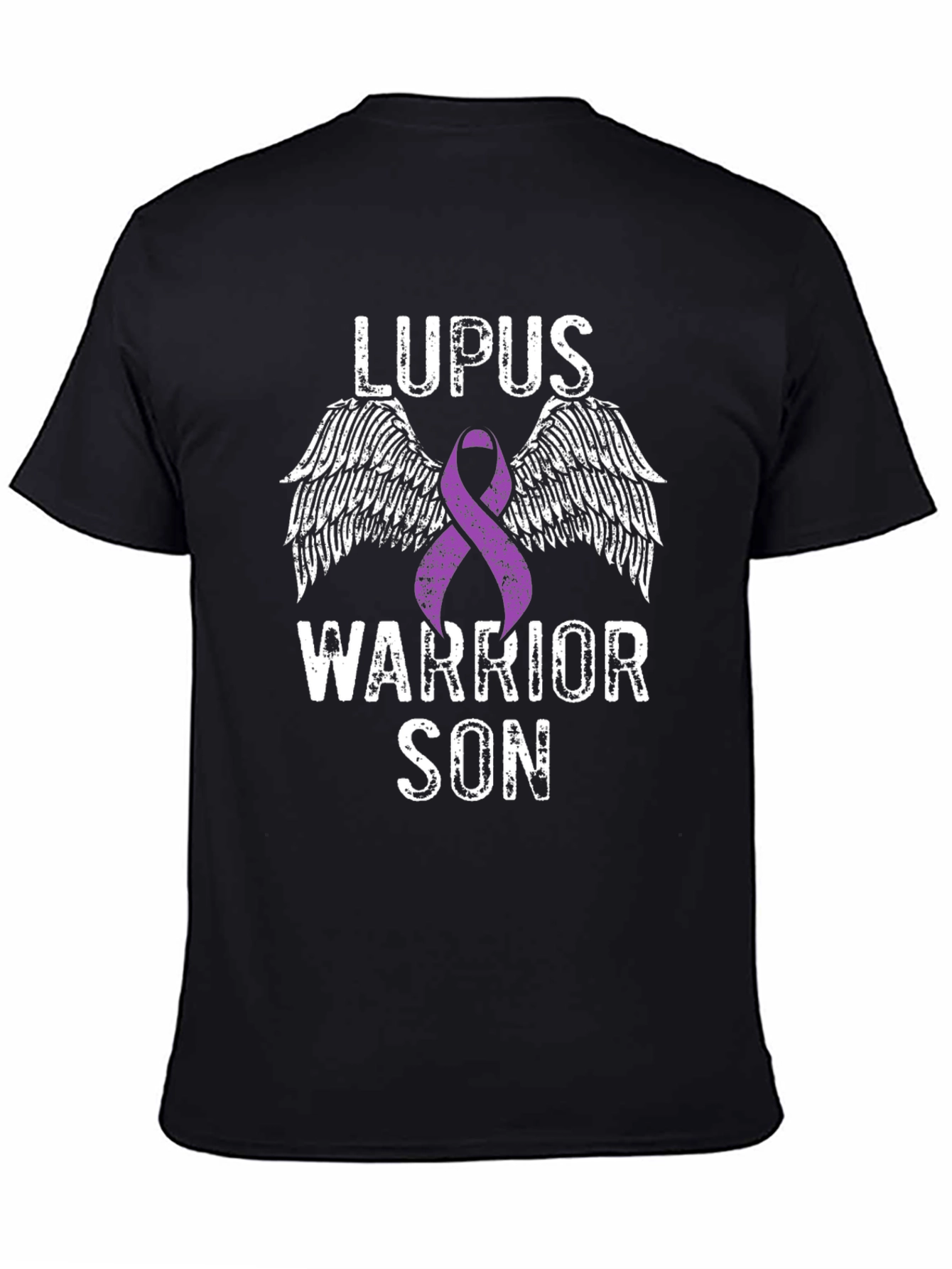 Lupus Warrior Son T-Shirt - Purple Ribbon Awareness