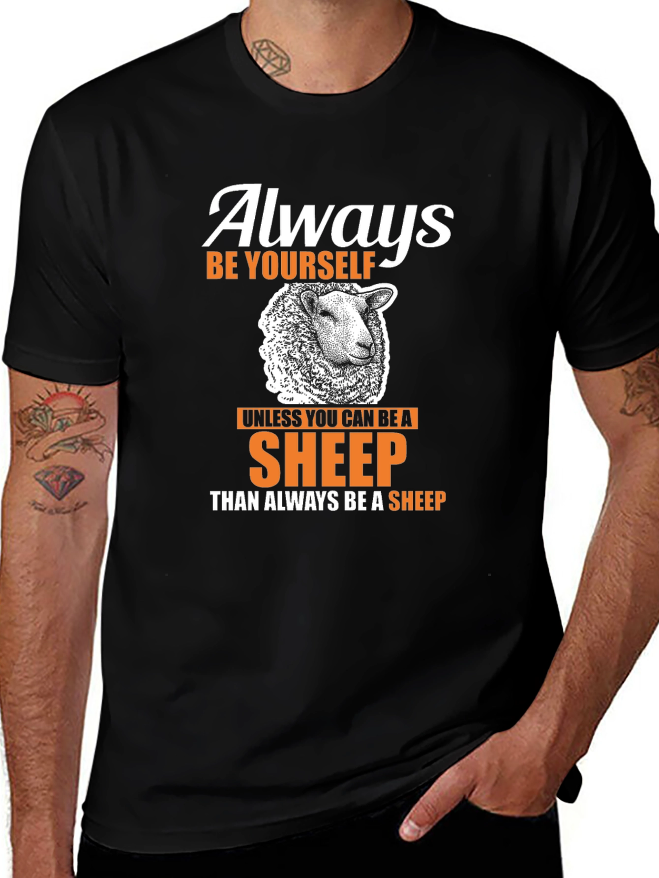 Always Be Yourself Sheep T-Shirt