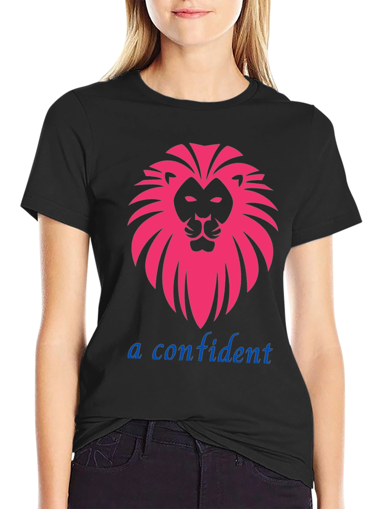 Bold Lion Graphic Tee - Confident Style
