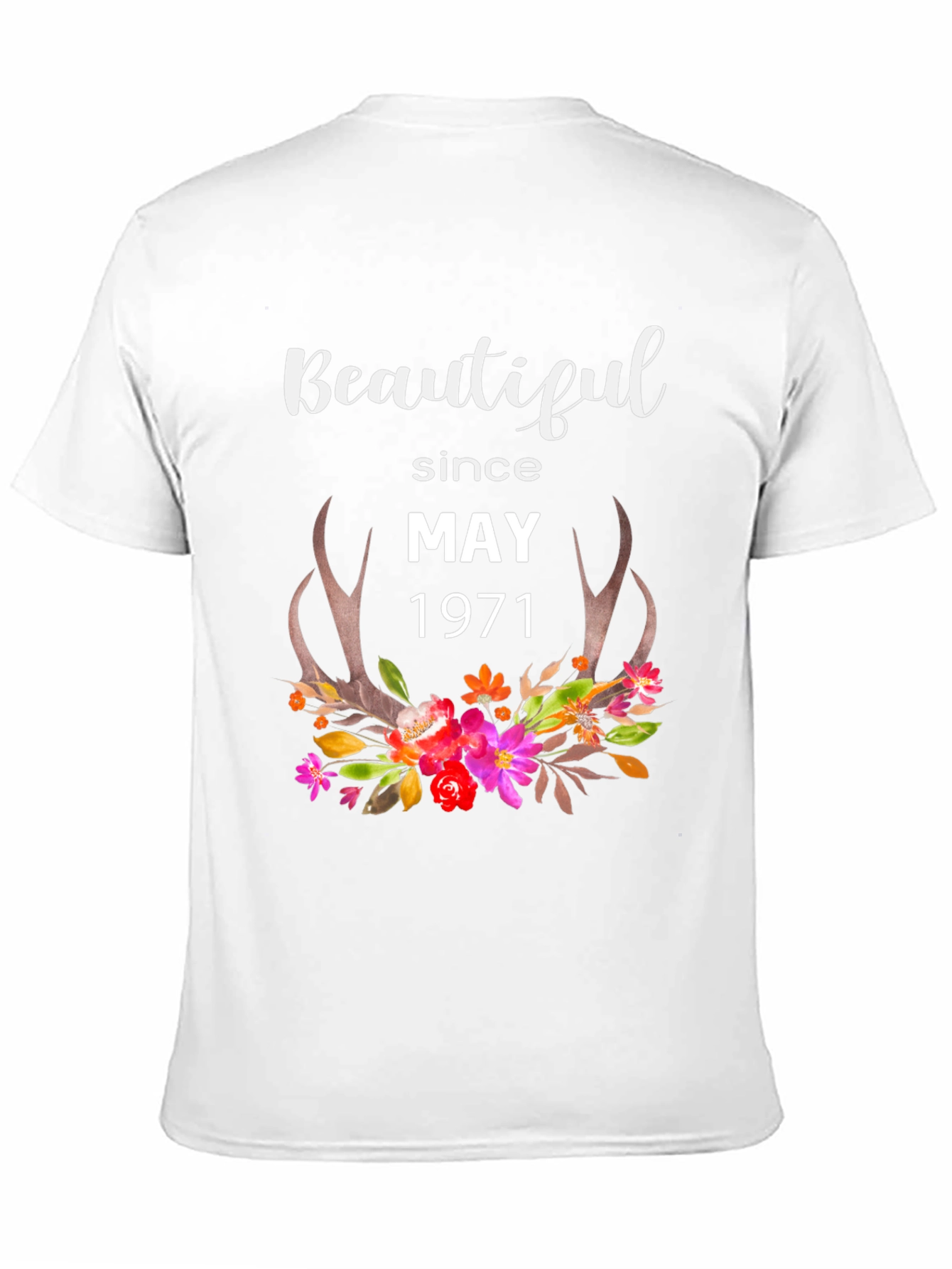 Beautiful Since May 1971 Graphic T-Shirt