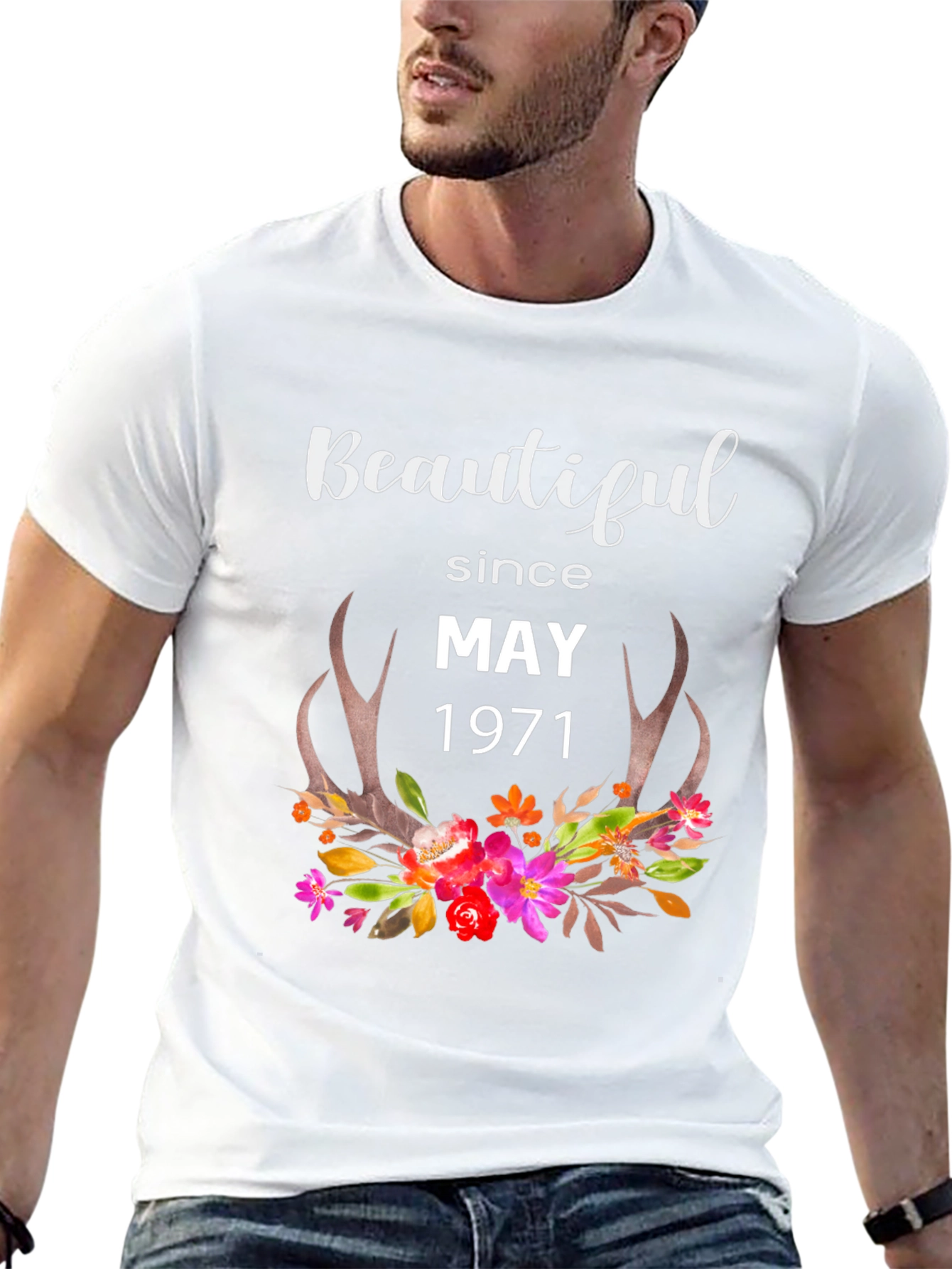 Beautiful Since May 1971 Graphic T-Shirt