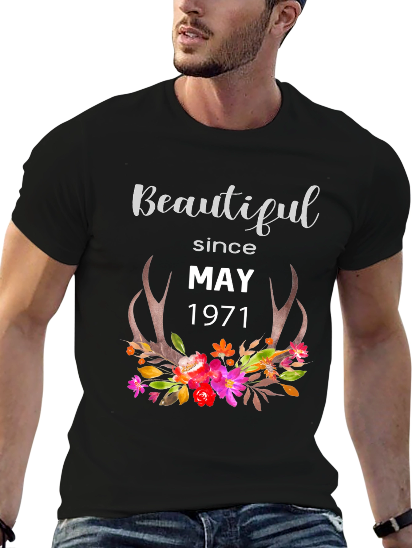 Beautiful Since May 1971 Graphic T-Shirt