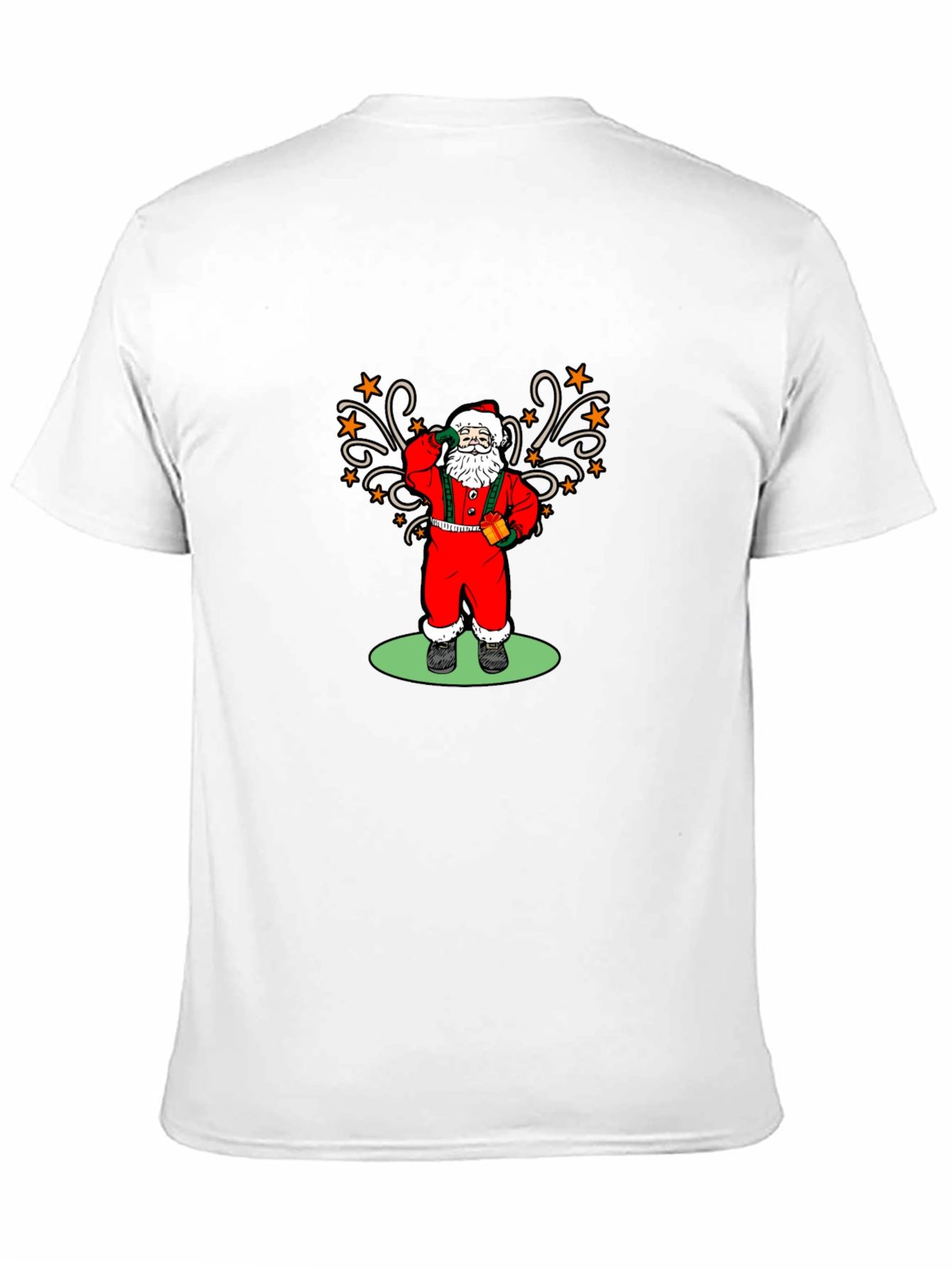 Holiday Santa Graphic Tee