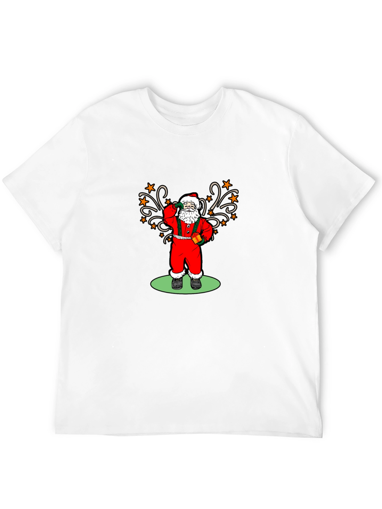 Holiday Santa Graphic Tee