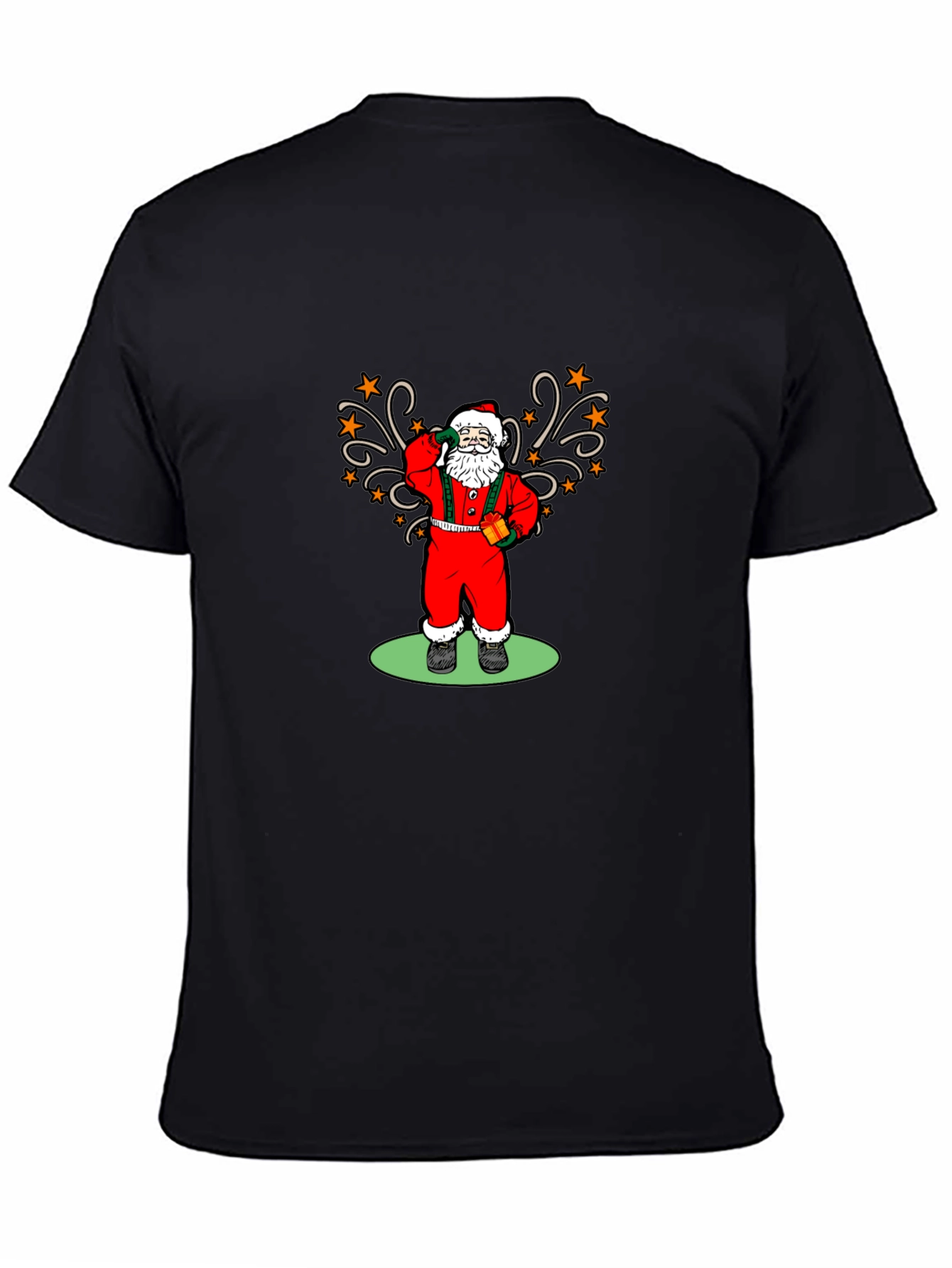 Holiday Santa Graphic Tee