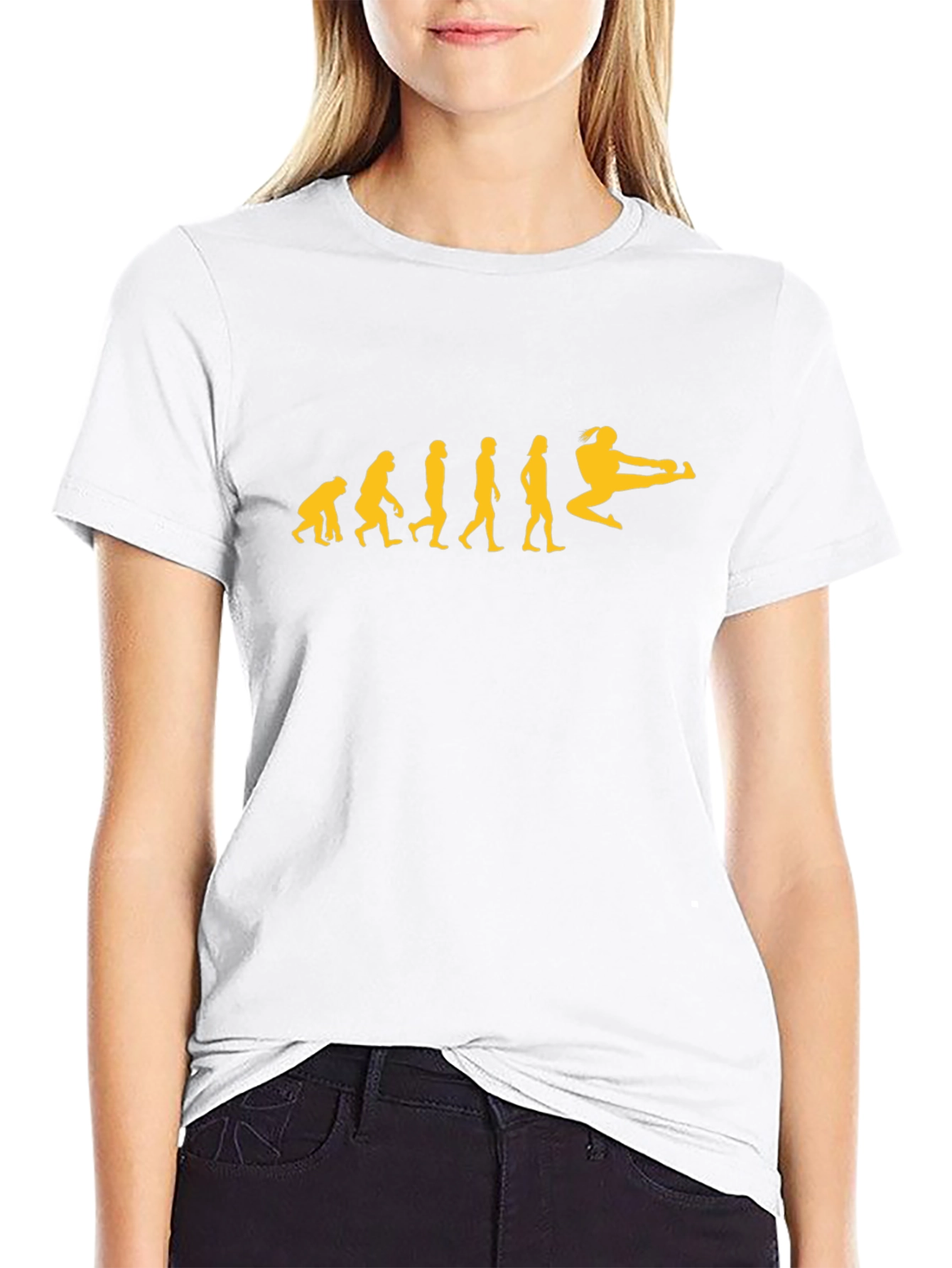 Evolution to Martial Arts Black T-Shirt