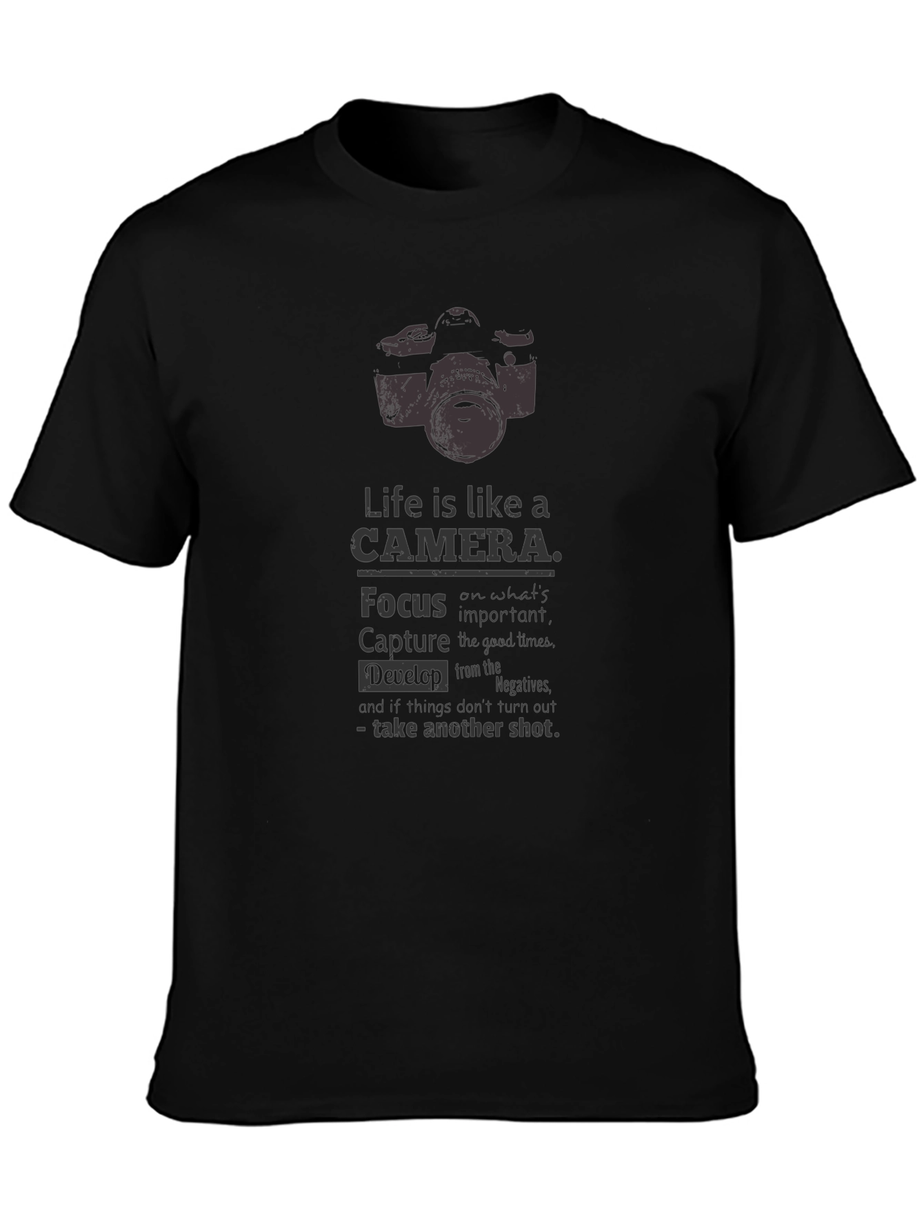 Life is Like a Camera Graphic Tee
