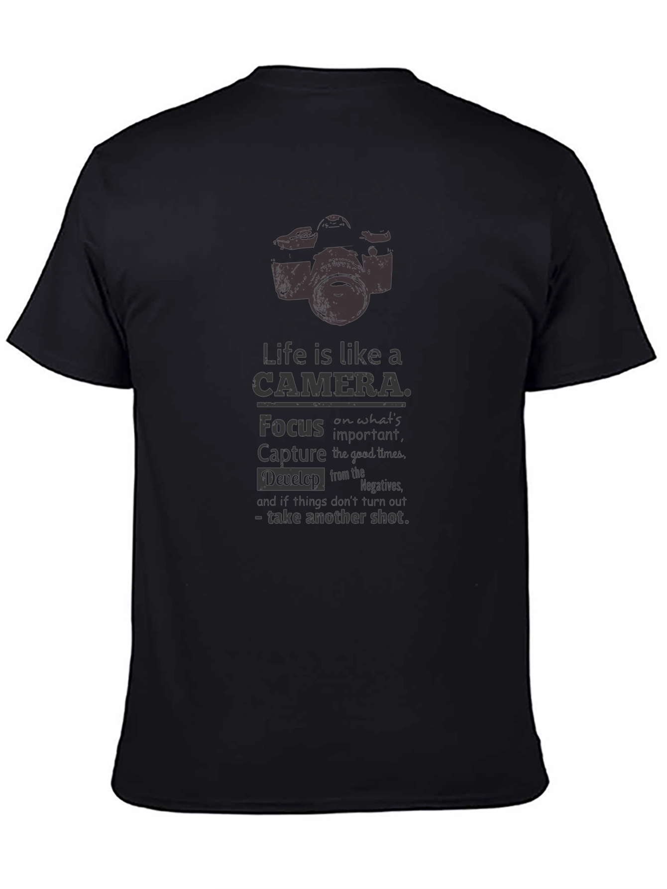 Life is Like a Camera Graphic Tee