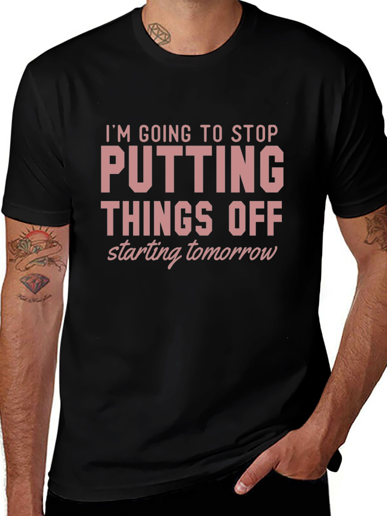 Procrastination T-Shirt - Funny Quote Tee