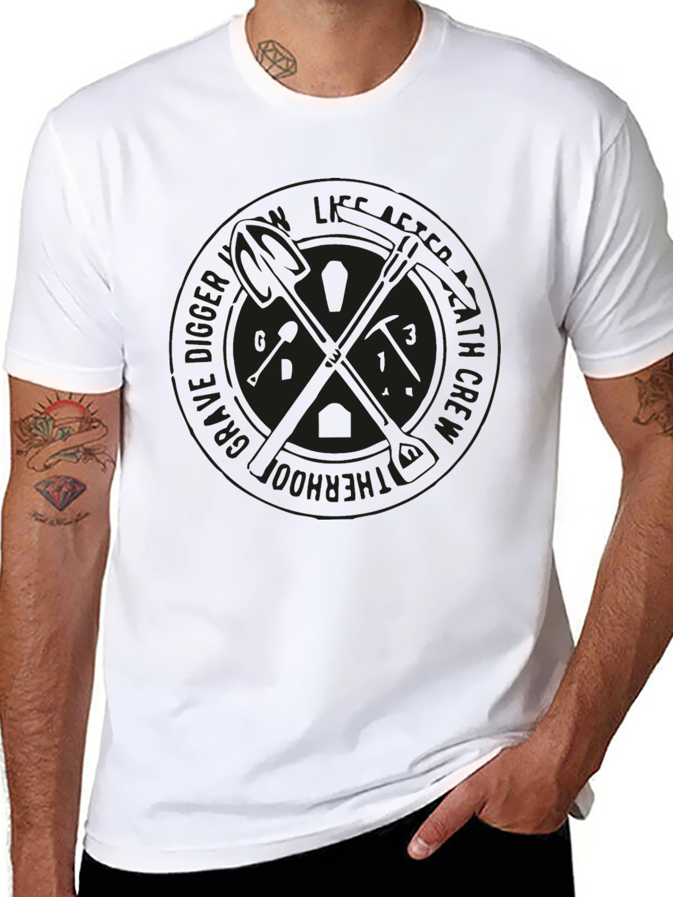 Grave Digger Death Crew T-Shirt