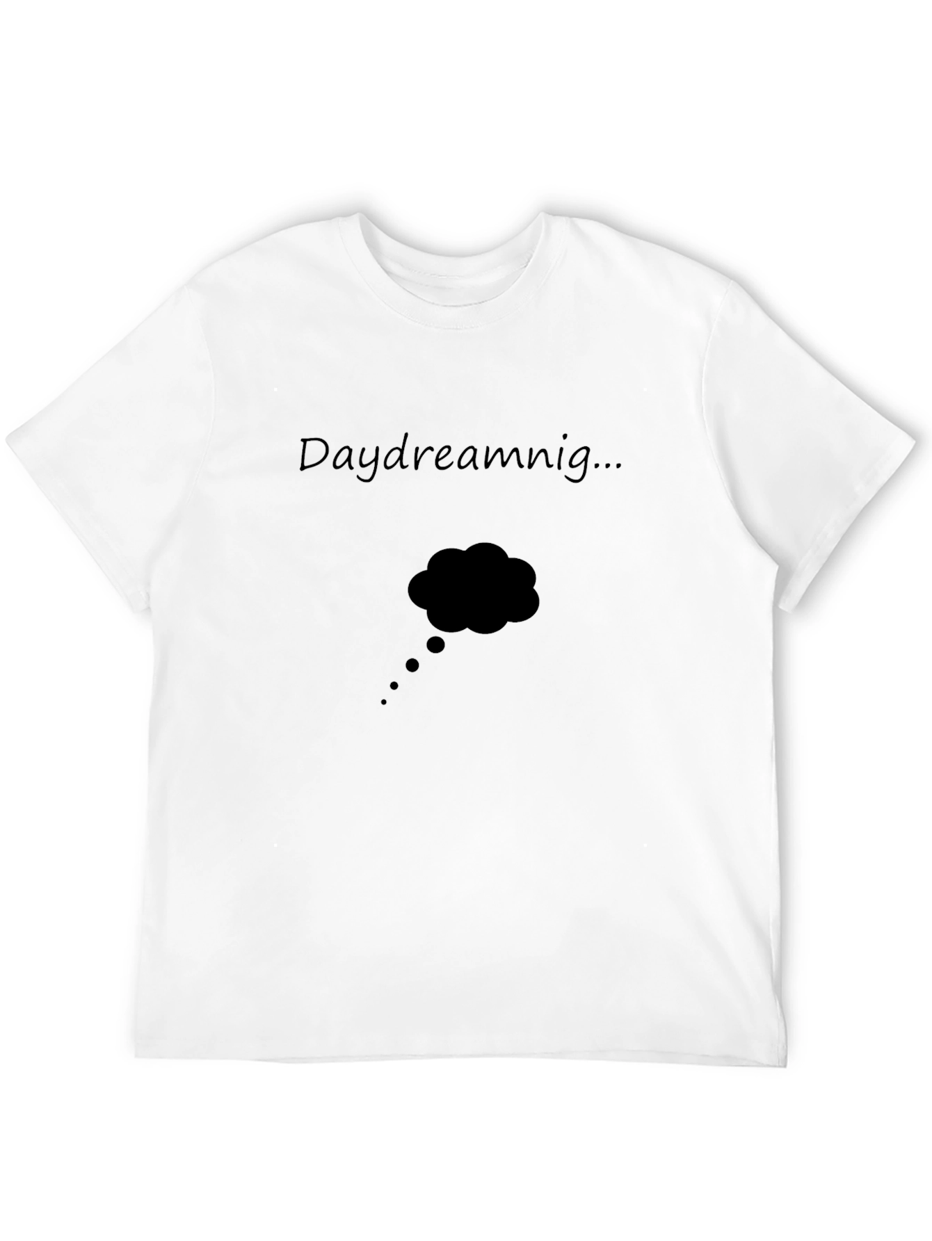 Daydreaming Graphic Tee - Black