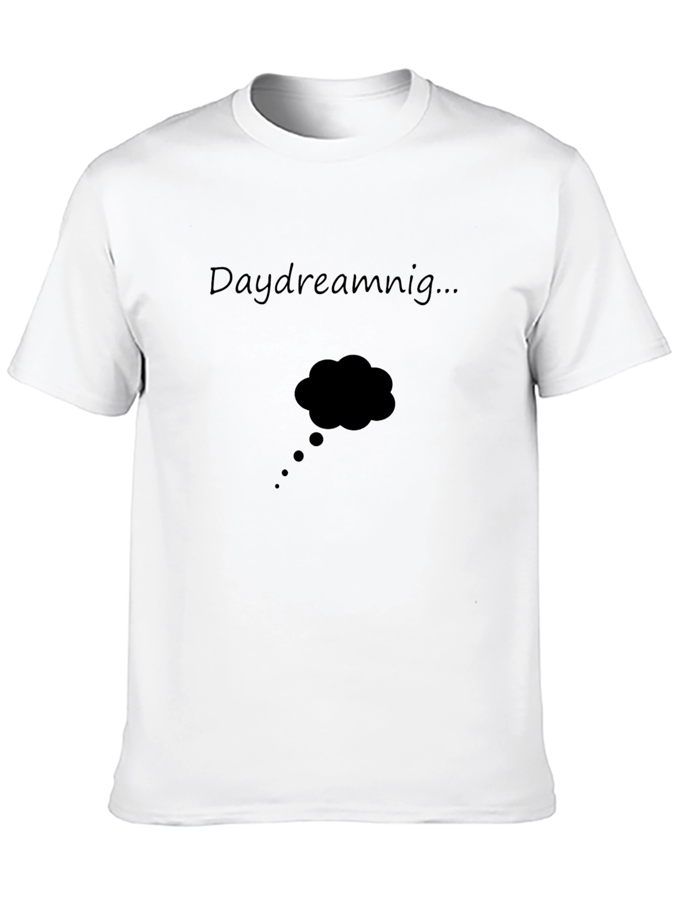 Daydreaming Graphic Tee - Black