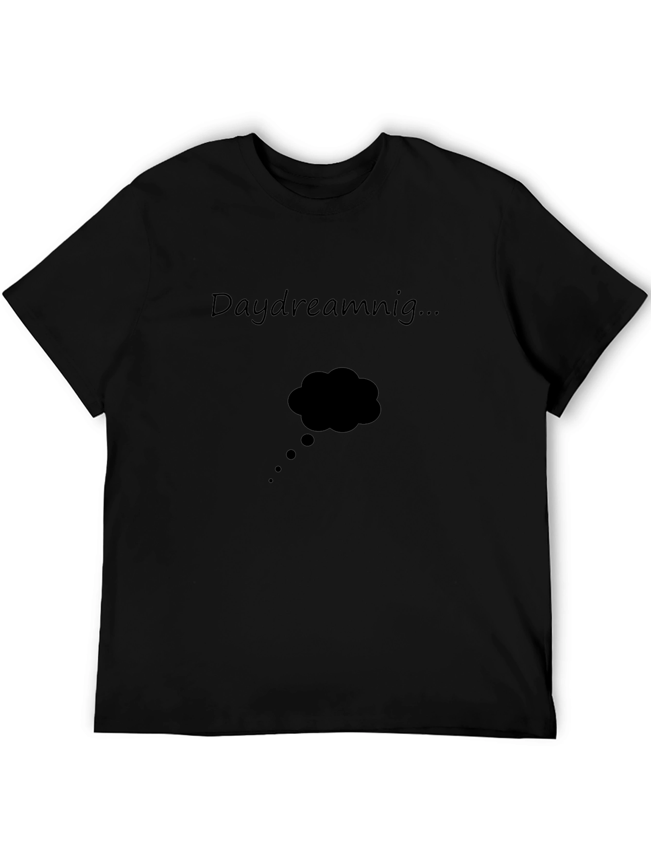 Daydreaming Graphic Tee - Black