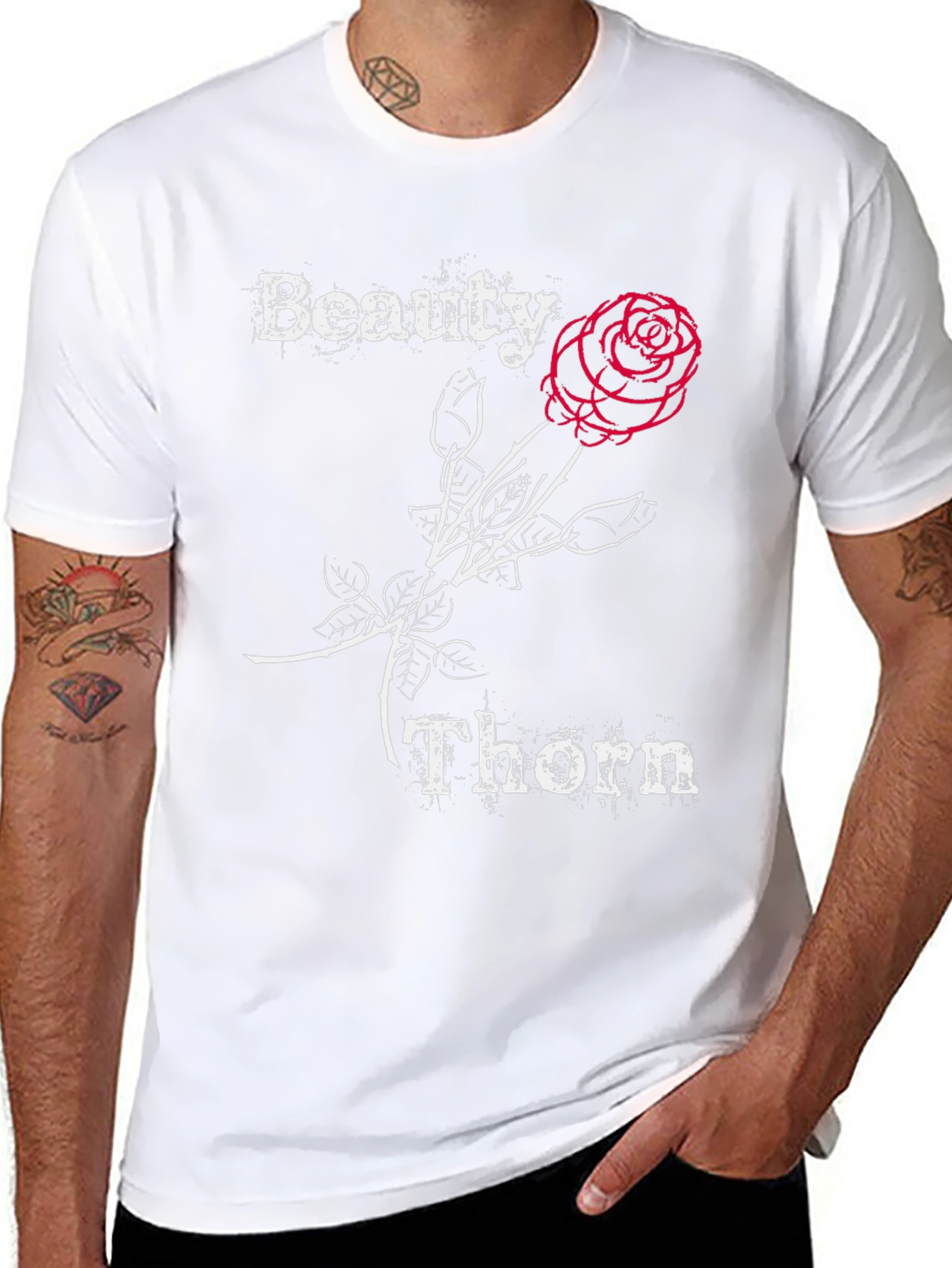 Beauty and Thorn Graphic Tee