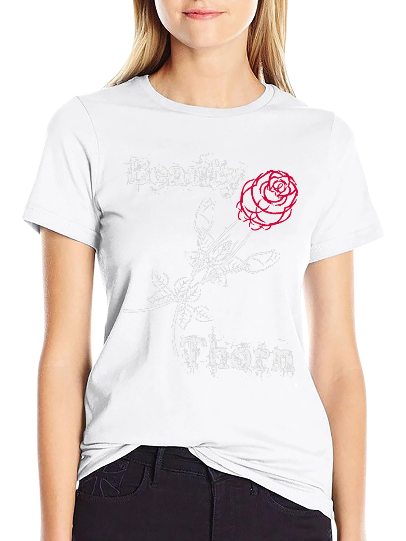 Beauty and Thorn Graphic Tee