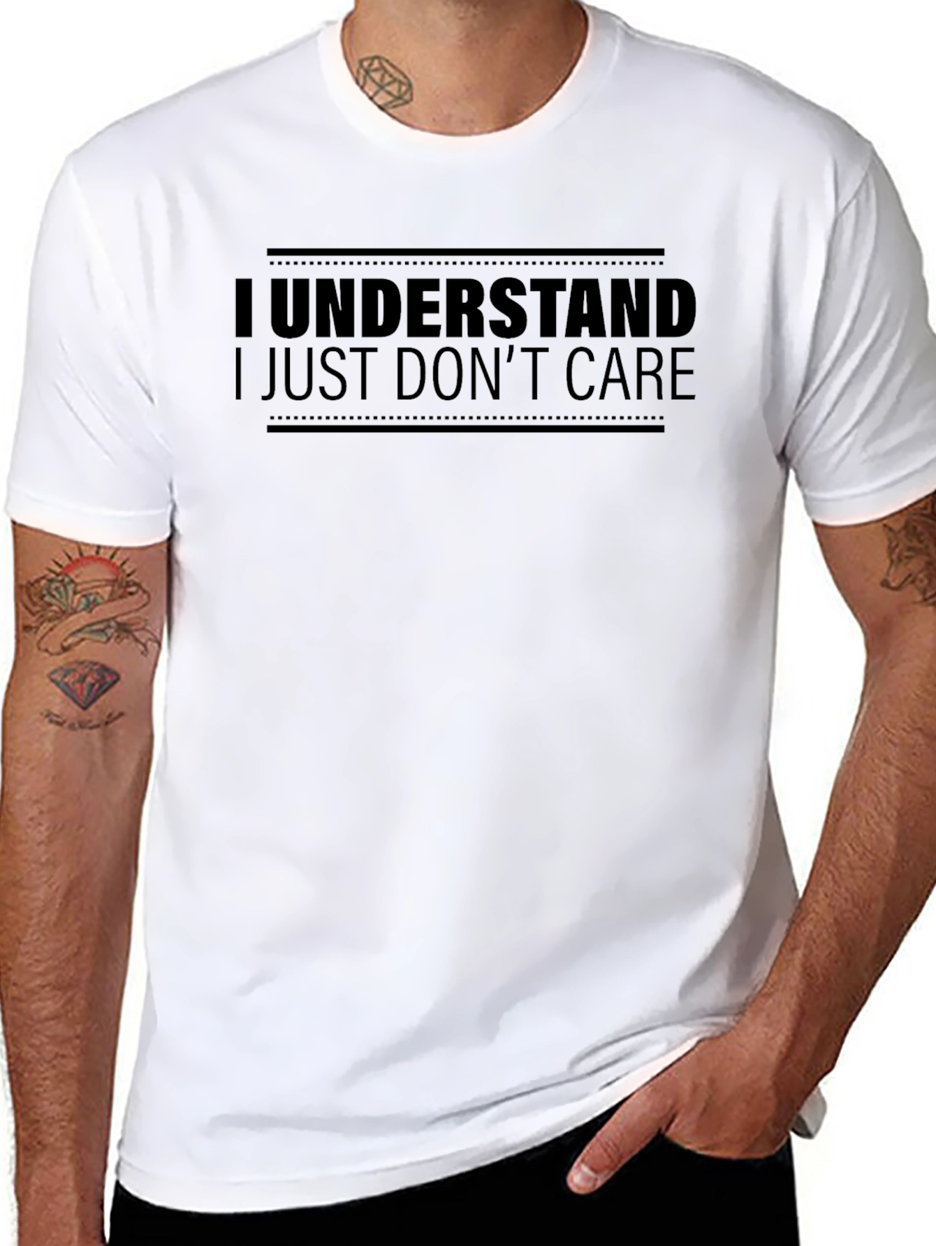 I Understand I Just Dont Care T-Shirt