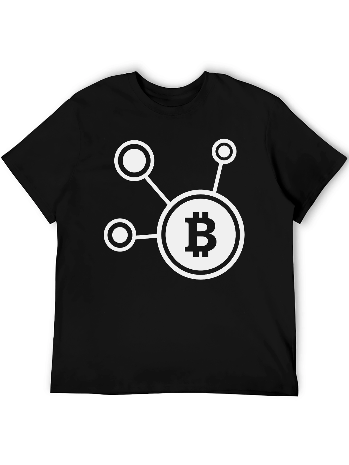 Bitcoin Network Black T-Shirt