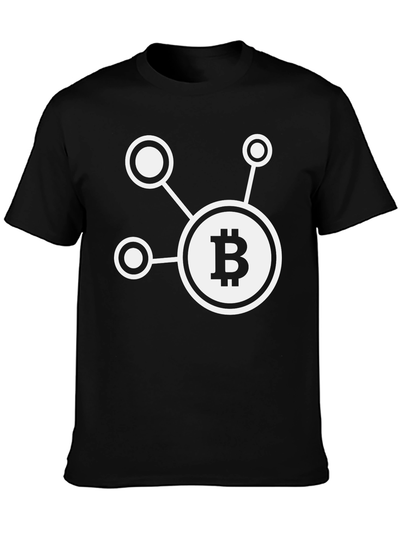 Bitcoin Network Black T-Shirt