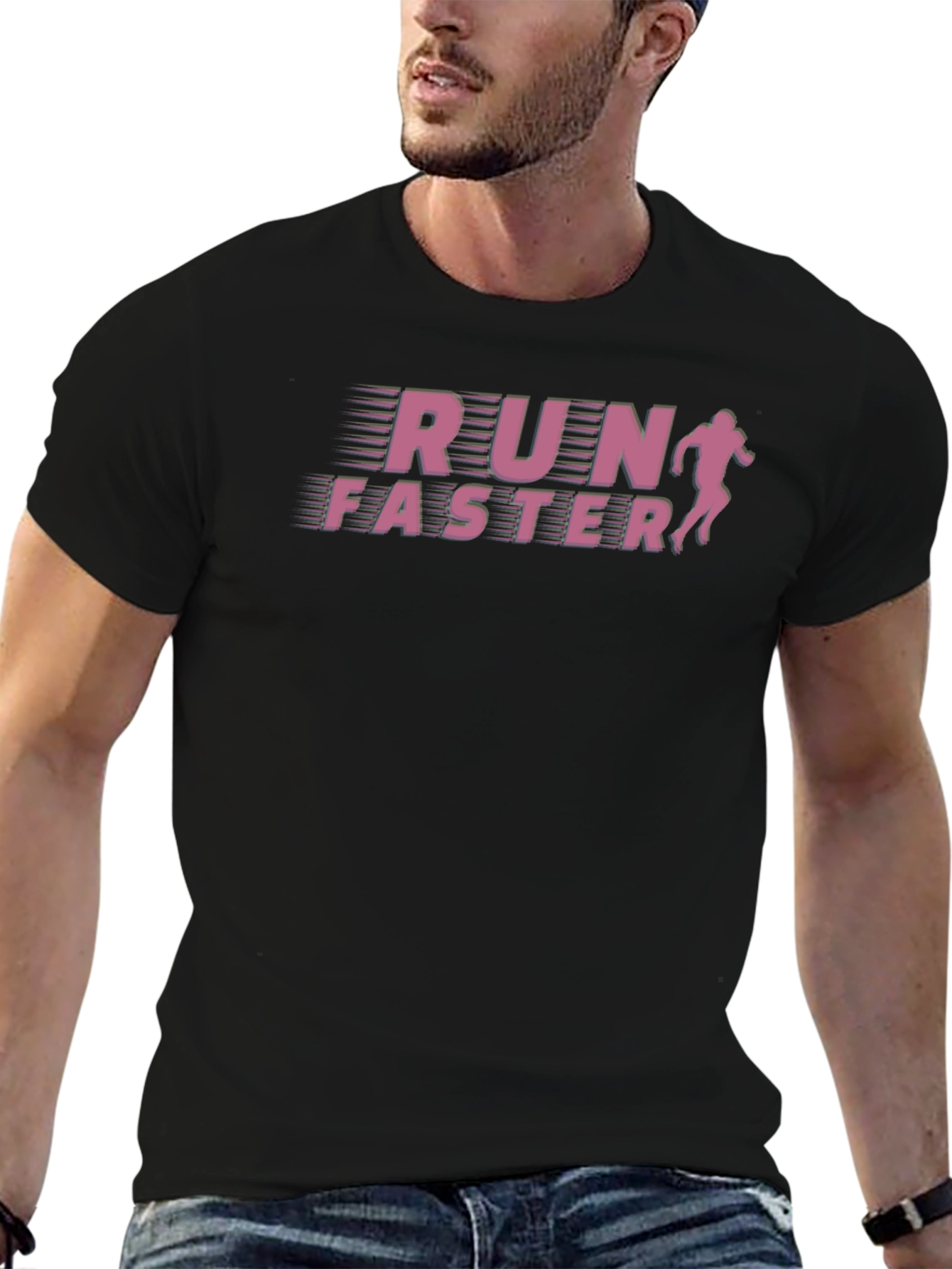 Run Faster T-Shirt - Athletic Performance Tee