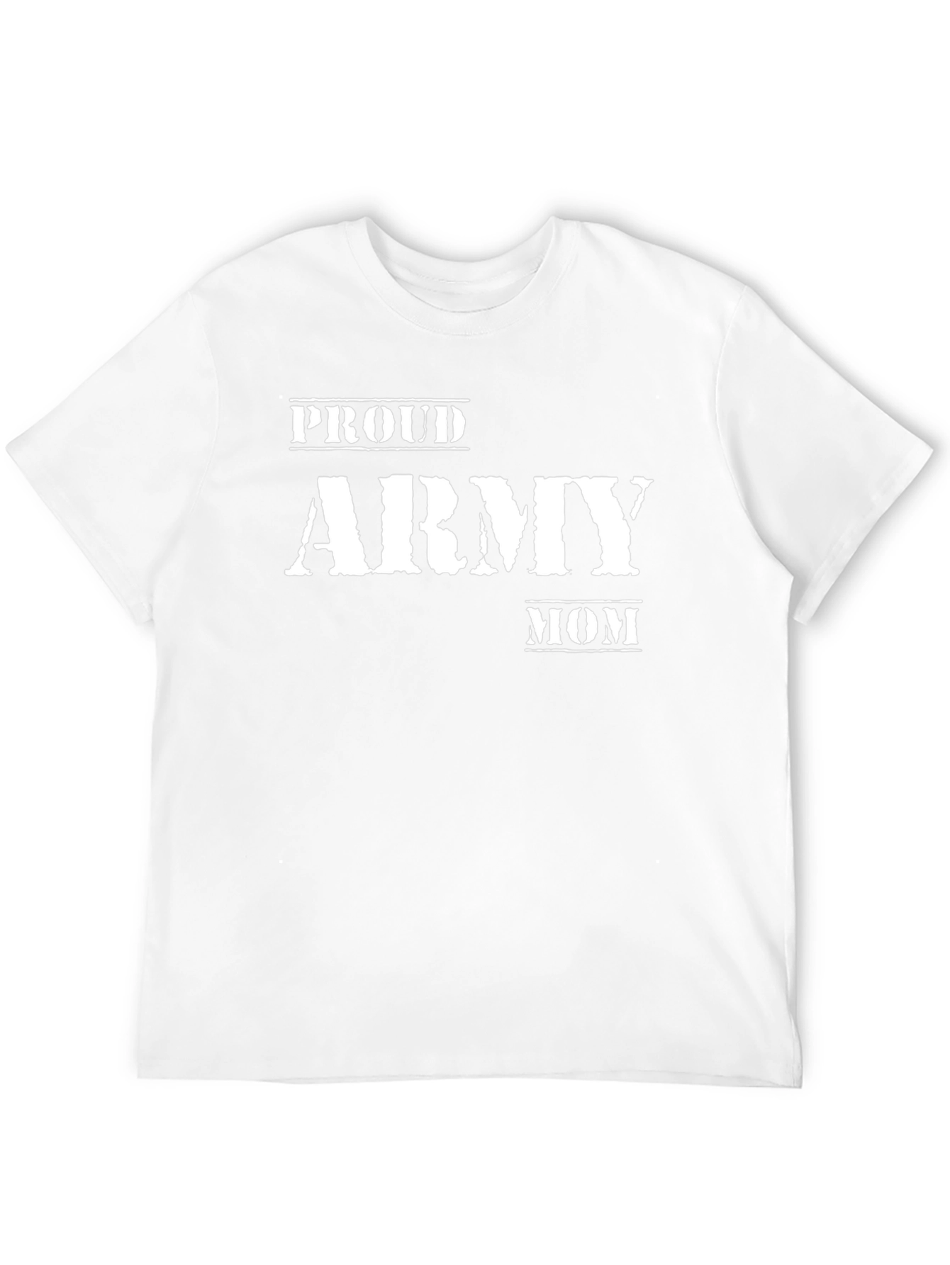 Proud Army Mom Black T-Shirt