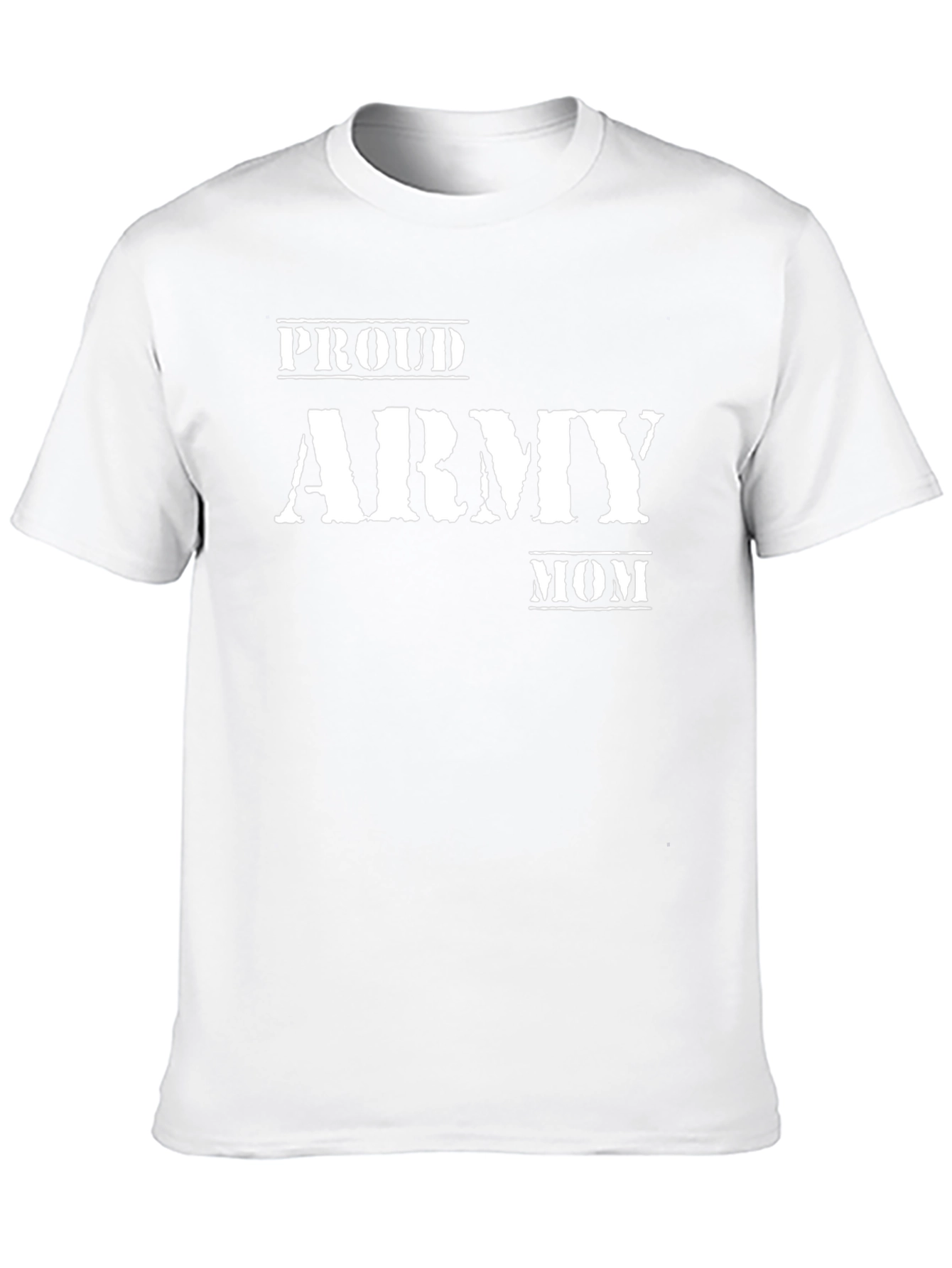 Proud Army Mom Black T-Shirt