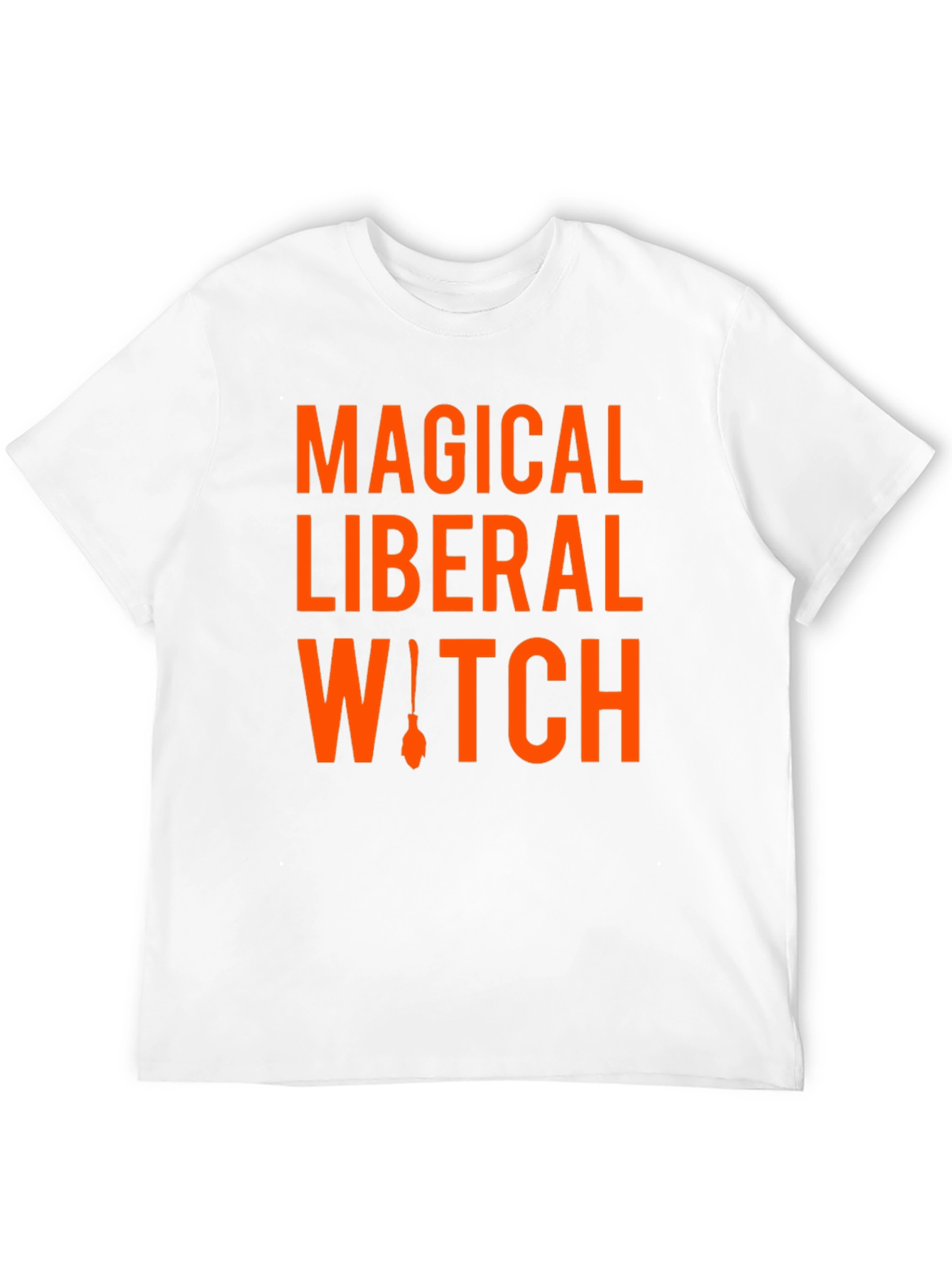 Magical Liberal Witch Graphic Tee - Black